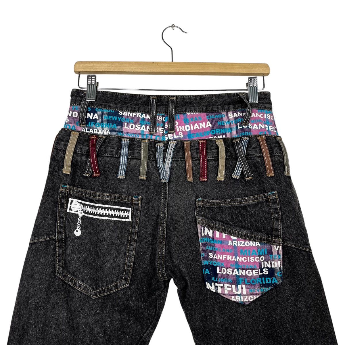 Japanese Brand Vintage Antful Double Waist Seditionaries Denim Jeans Size US 28 / EU 44 - 8 Thumbnail