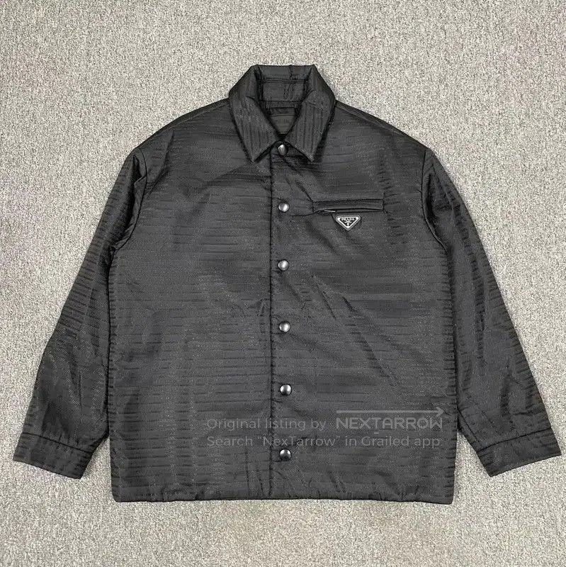 Prada Prada Black Nylon Men's Outerwear. Size US S / EU 44-46 / 1 - 1 Thumbnail