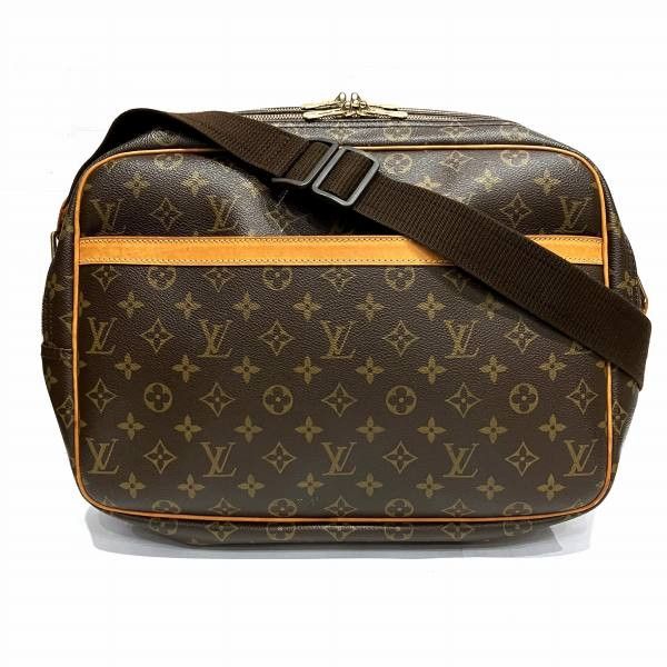 Louis Vuitton Louis Vuitton Reporter Gm Monogram Shoulder Bag Canvas Shoulder Bag M45252 in Brown