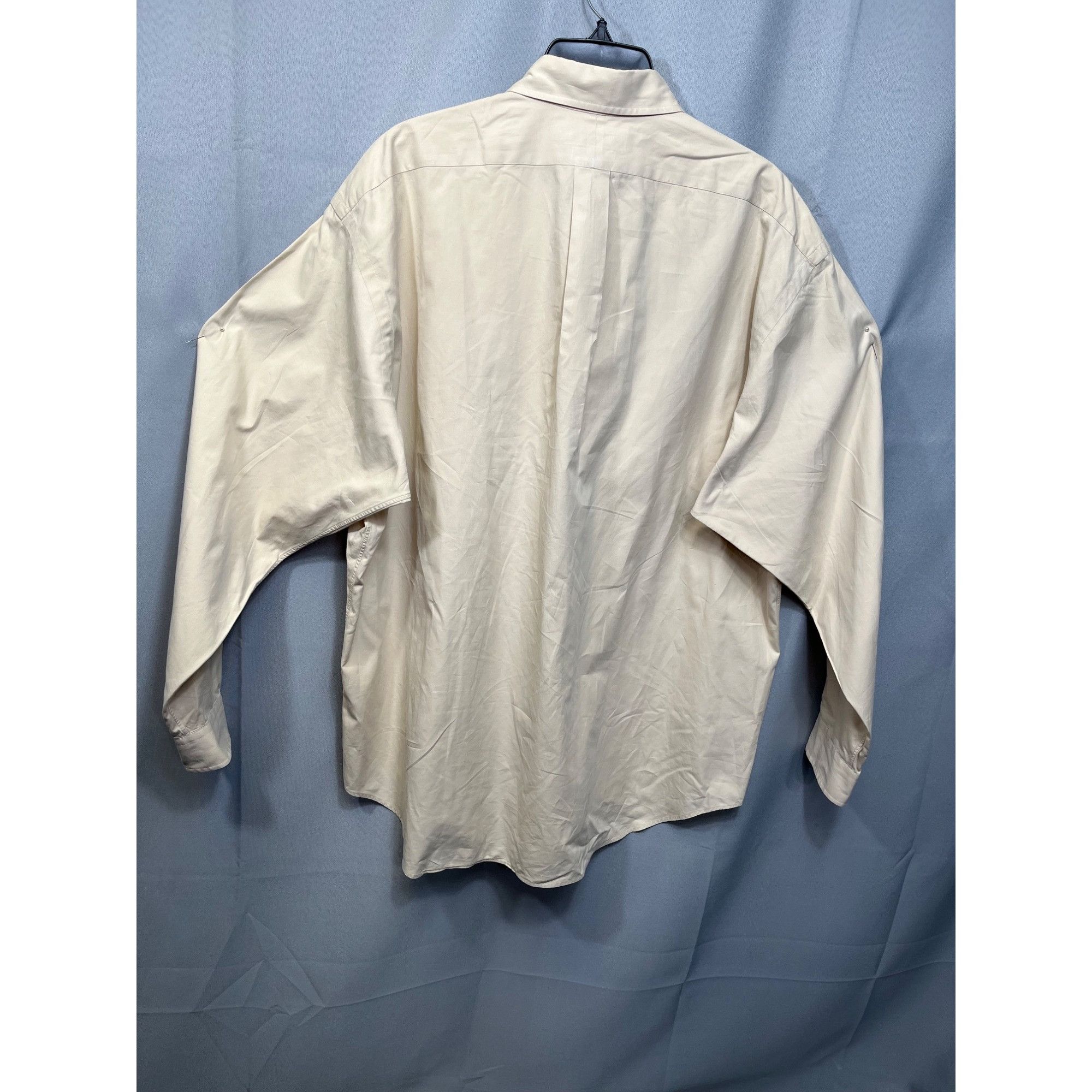 Ralph Lauren Ralph Lauren Mens Beige Dress Shirt SKU 7543 Size XL Size US XL / EU 56 / 4 - 2 Thumbnail