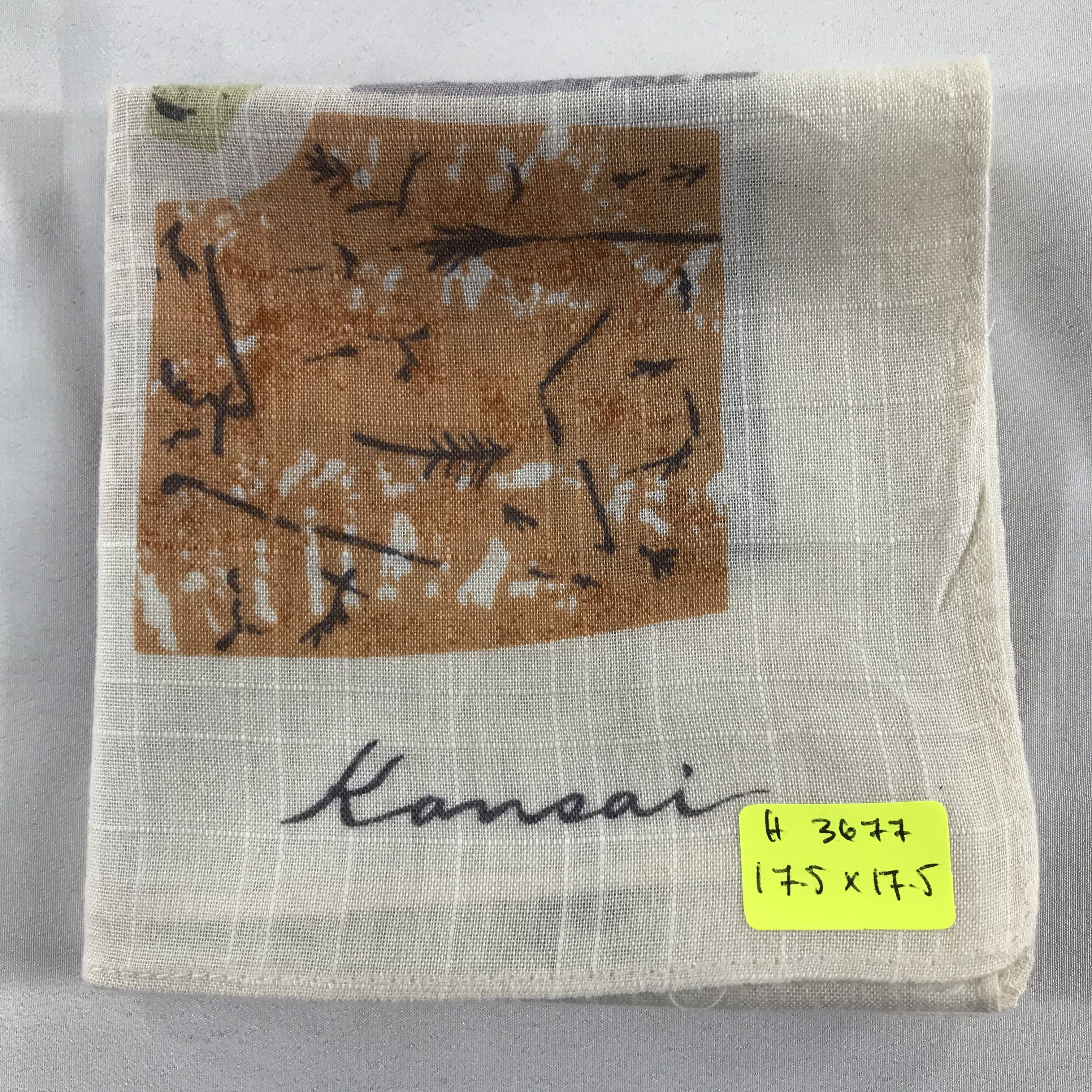 Kansai Yamamoto × Vintage Kansai Yamamoto Bandana/ Handkerchief / Neckerchief Size ONE SIZE - 5 Thumbnail