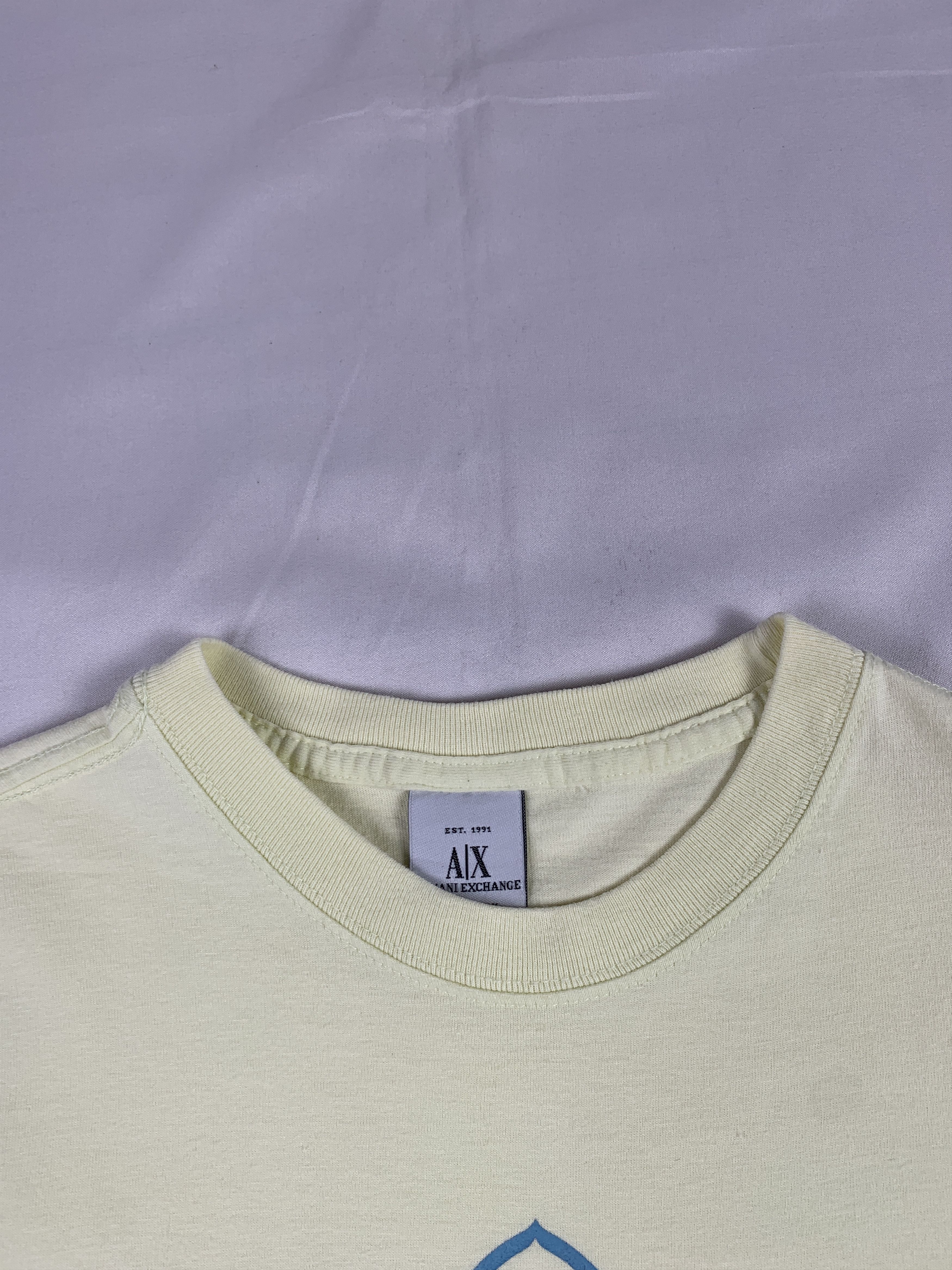 Armani Exchange 2000s Armani Exchange Lemon Printed Tee (Fit M) Size S / US 4 / IT 40 - 6 Thumbnail