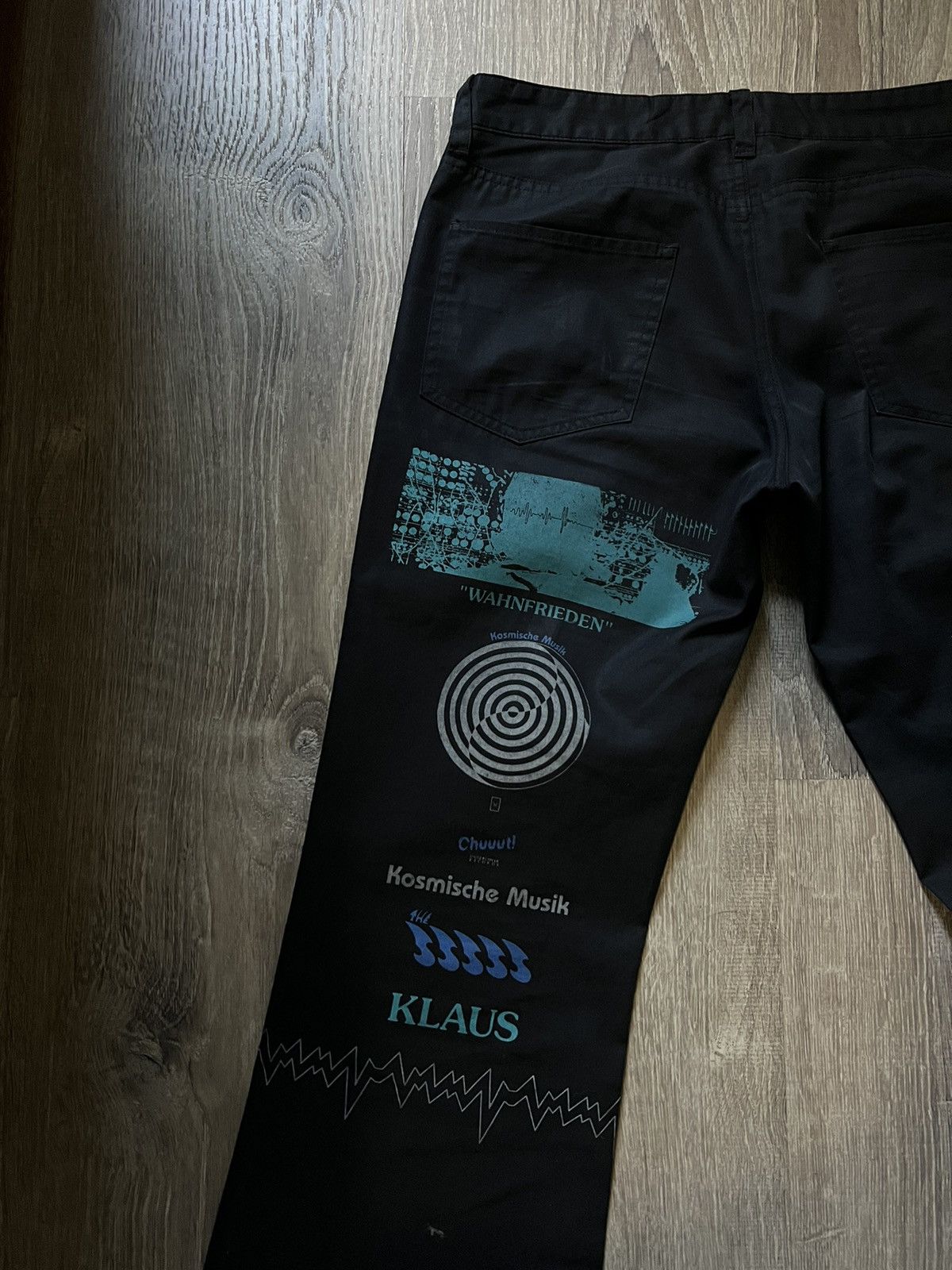 Undercover Undercover SS06 Klaus Embroidered Flared Pants Size US 28 / EU 44 - 2 Thumbnail