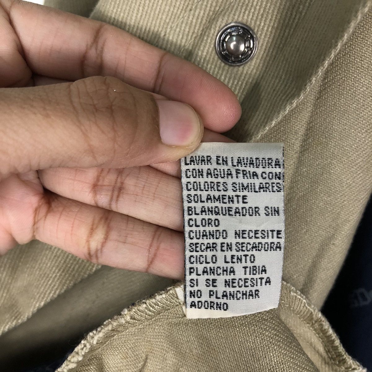 Japanese Brand 🔥Vintage Hickory Chore Jacket Detroit Snoop Dog Big Logo Size US XXL / EU 58 / 5 - 19 Thumbnail