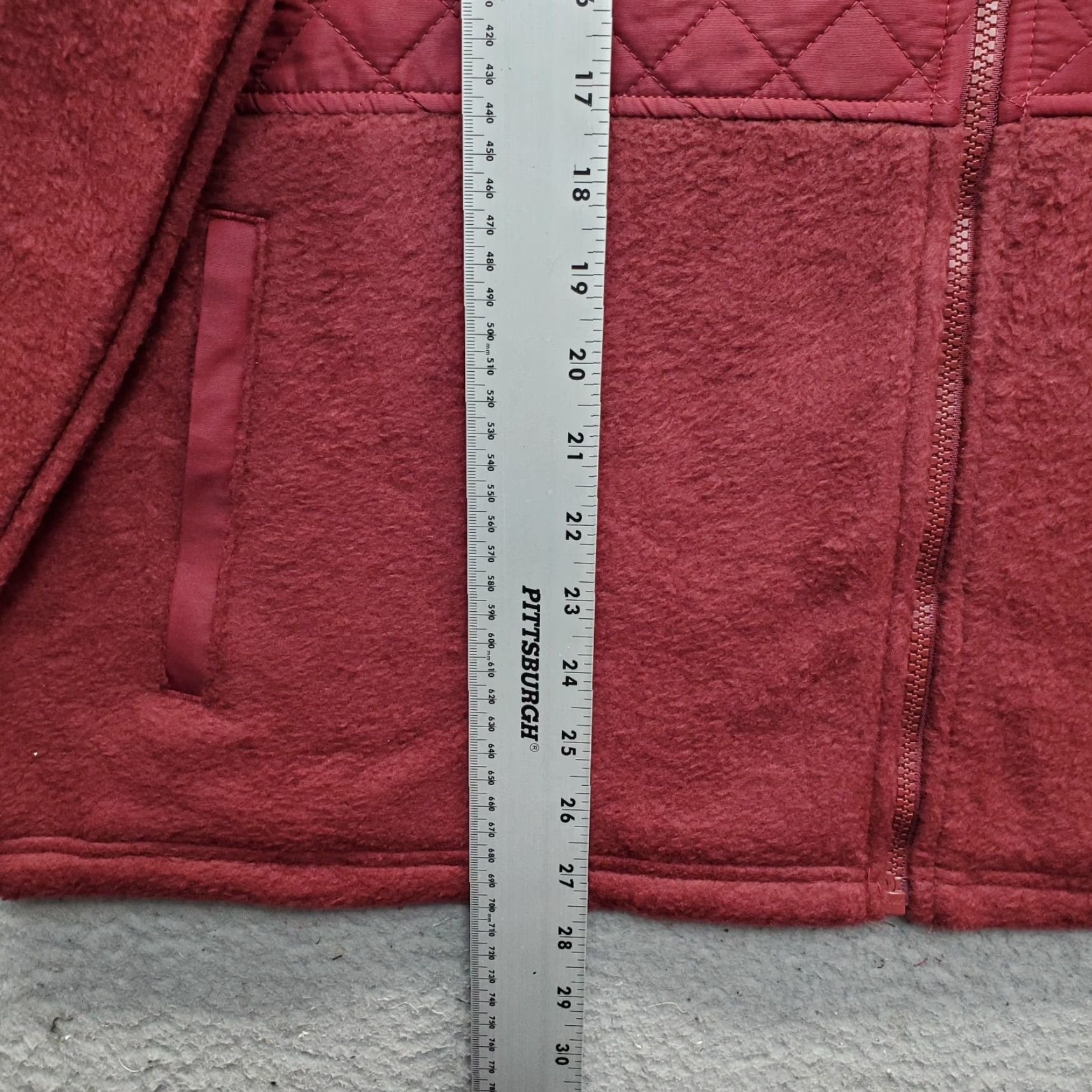 Eddie Bauer Eddie Bauer Zip Up Polar Fleece Jacket Womens XXL Red Jacket Size XXL / US 16-18 / IT 52-54 - 3 Thumbnail