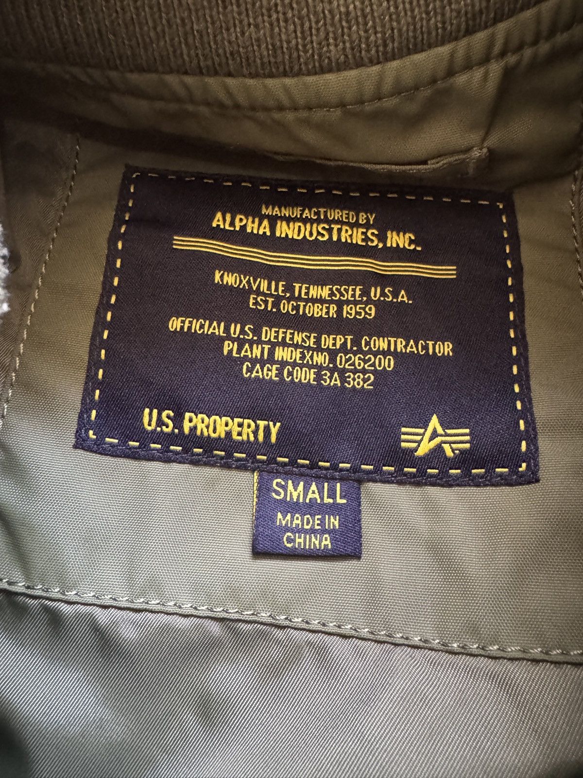 Alpha Industries Alpha Industries MA-1 Skymaster Sage Size US S / EU 44-46 / 1 - 2 Thumbnail