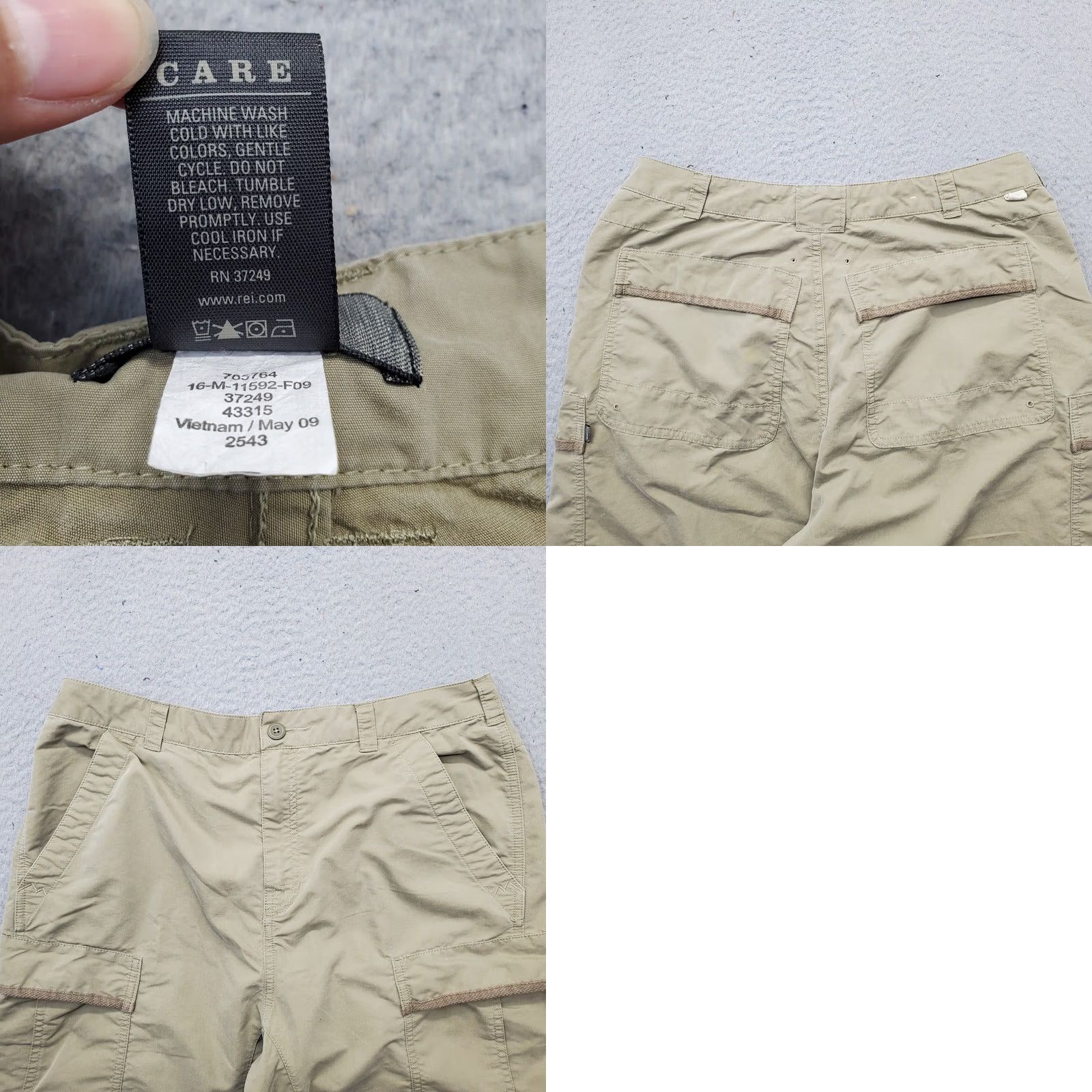 Vintage REI Co-op Mens Pants Shirt? Size US 32 / EU 48 - 8 Thumbnail