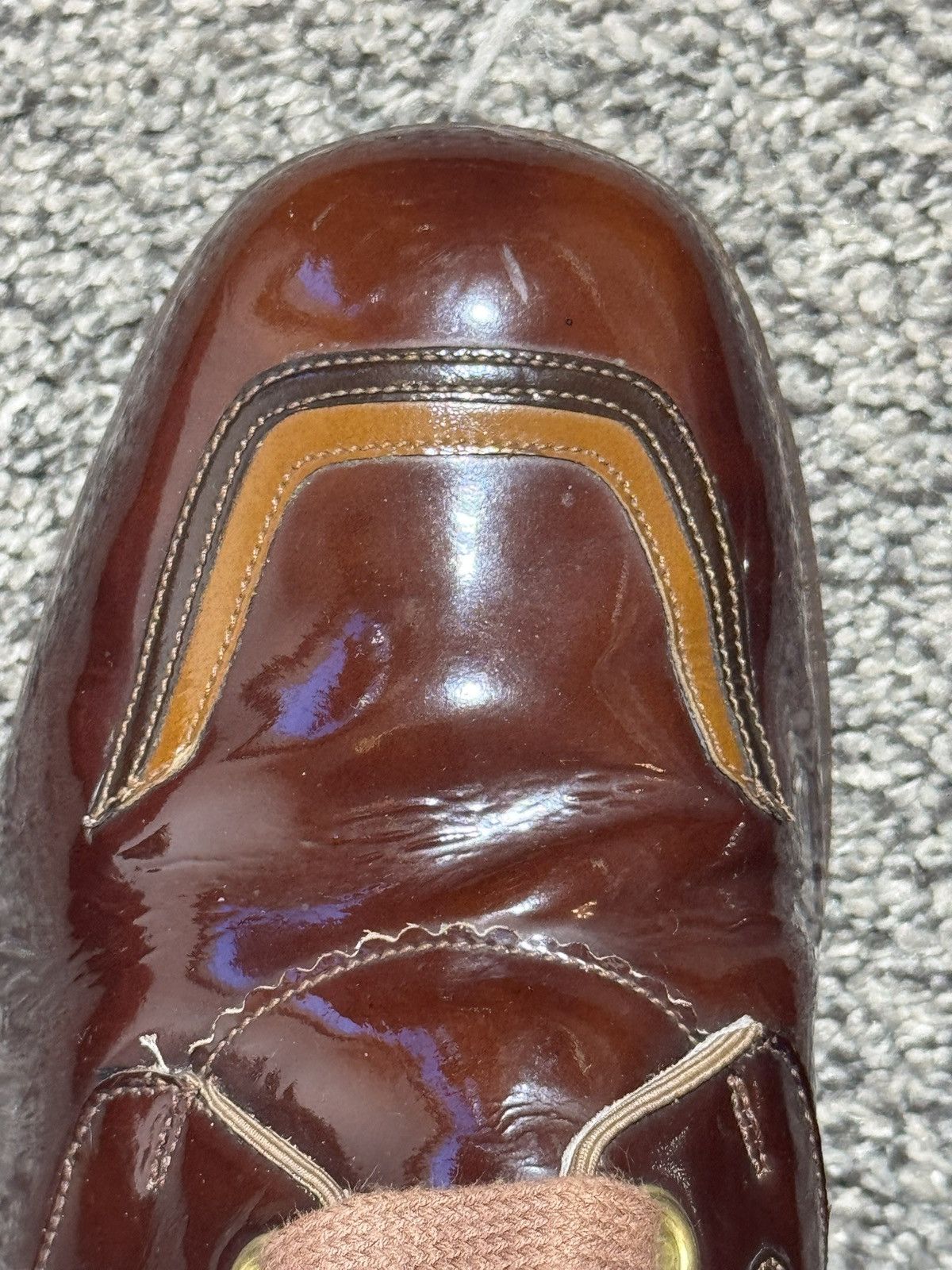 Other Vintage 70s Alden Women’s Patent Leather Shoes Size 6.5 C Size US 6.5 / IT 36.5 - 8 Thumbnail