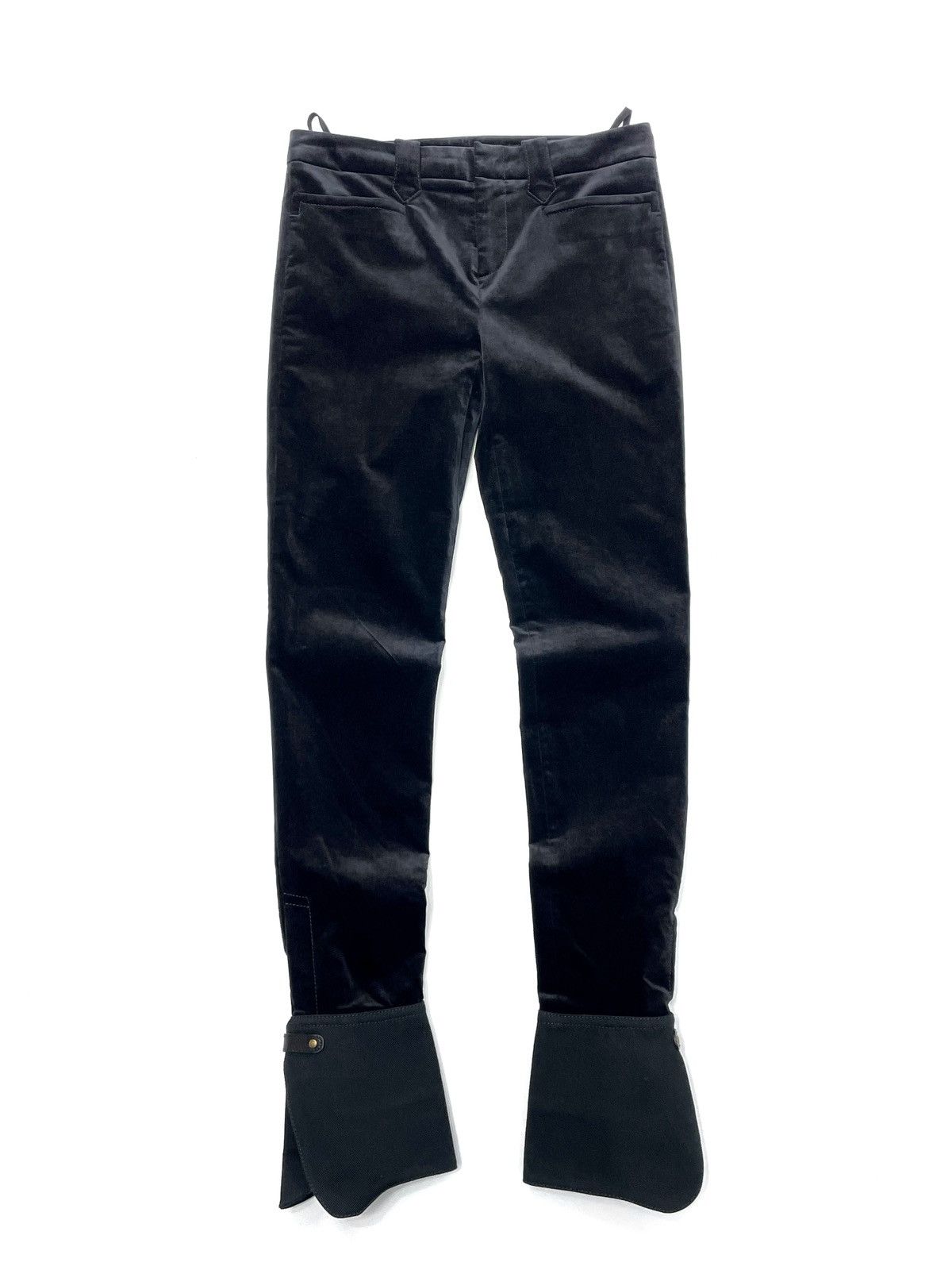 Gucci GUCCI Archive F/W 2008 Velvet Stirrup Pants – Size IT 38 Size 26" / US 2 / IT 38 - 1 Thumbnail