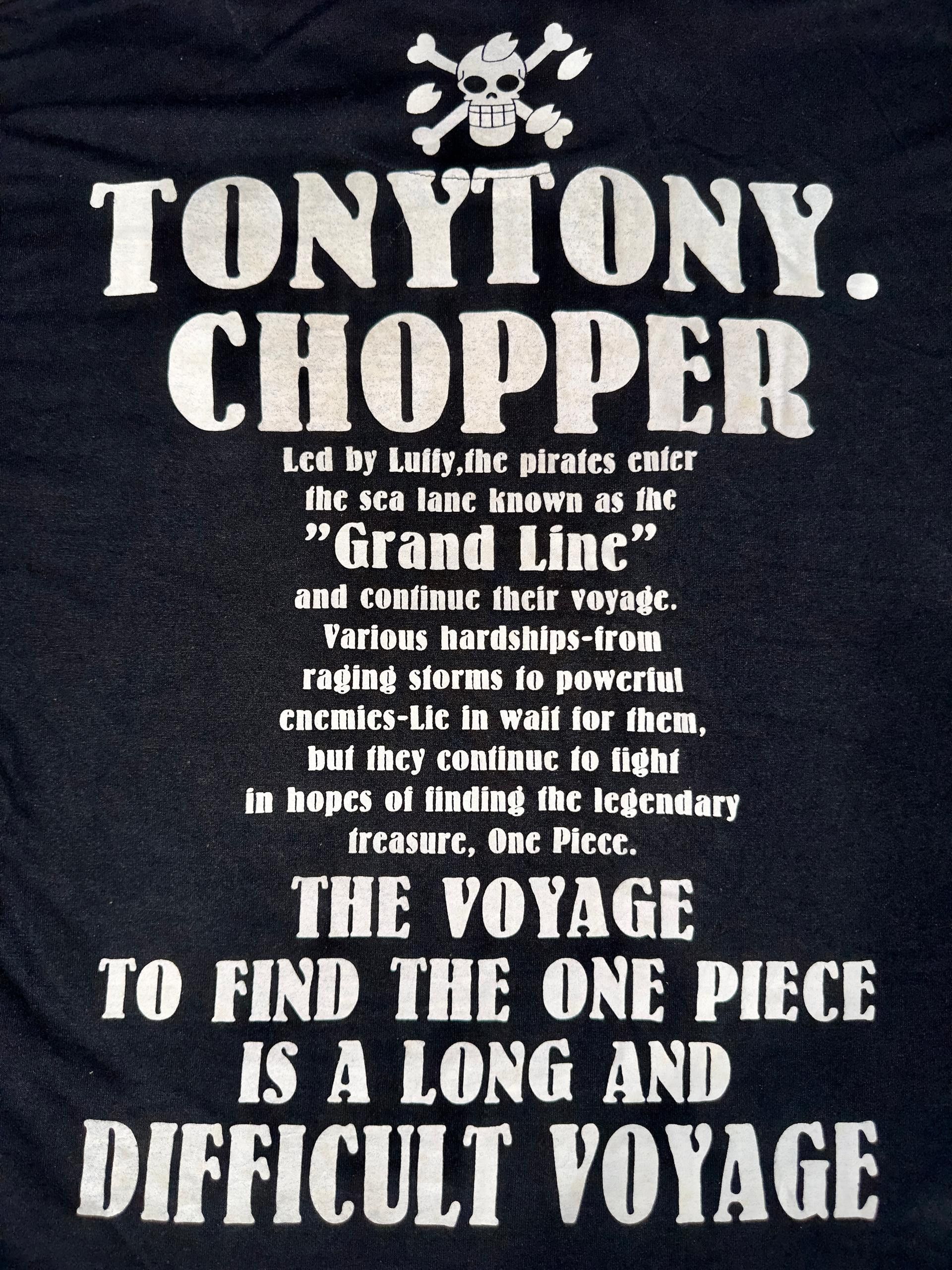 Anime × One Piece One Piece | TonyTony. Chopper Double-Layered T-Shirt Size US L / EU 52-54 / 3 - 4 Thumbnail