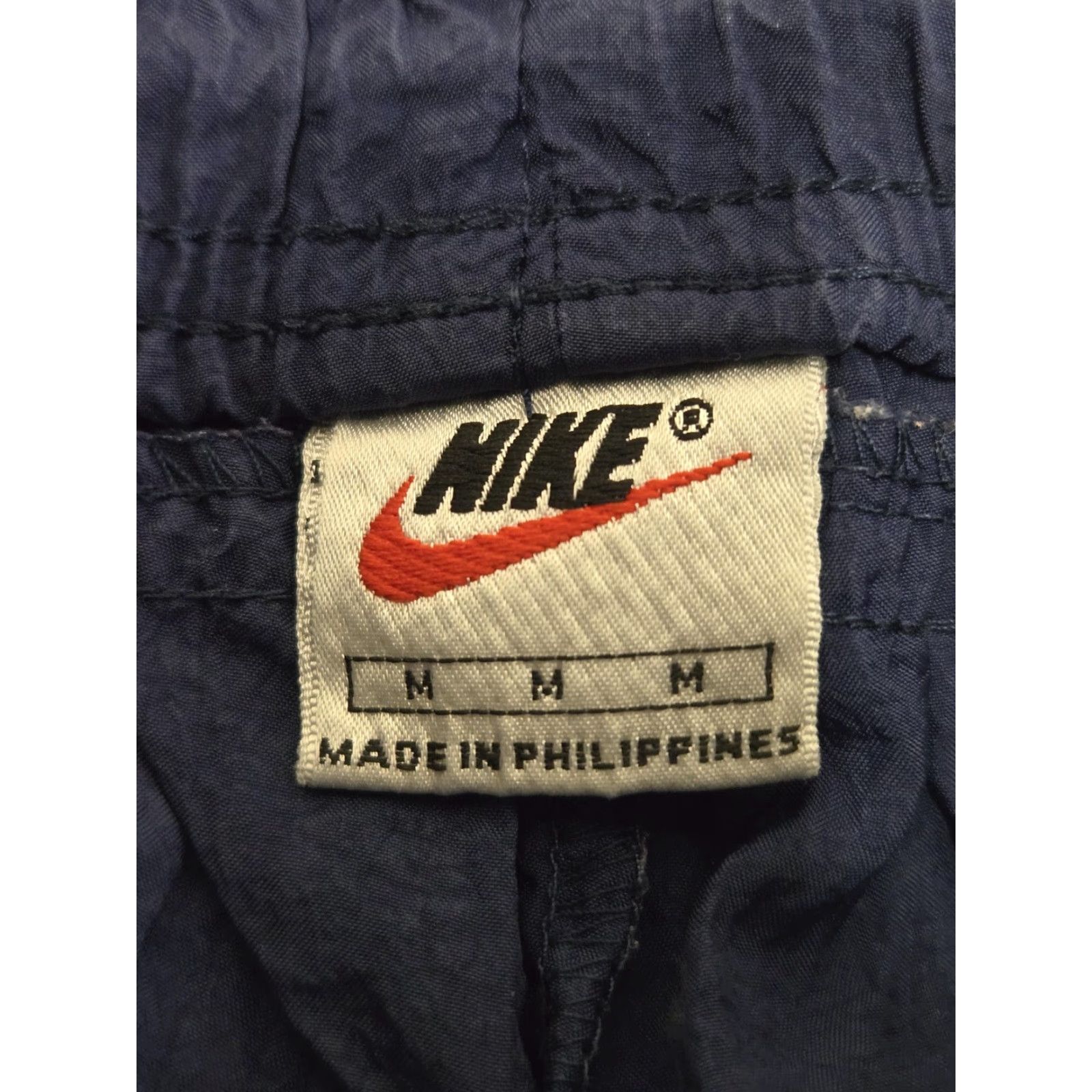 Nike VINTAGE Nike Pants Mens M Blue Track Wind Jogger Warm Up Athletic 90s Nike Mens M Blue Track Pants Activewear 90s Size US 31 - 7 Thumbnail