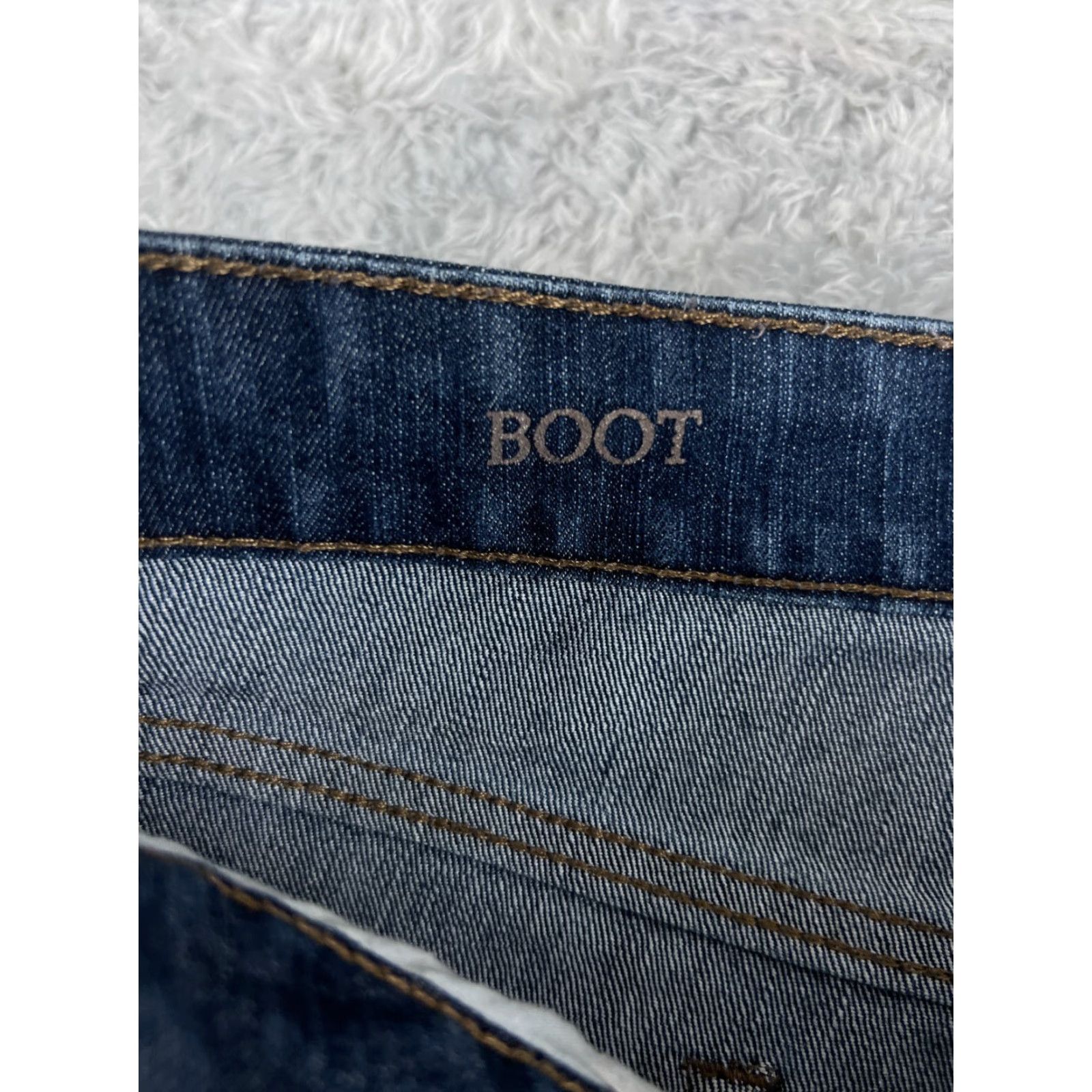 Faded Glory Faded Glory Jeans Women Bootcut Denim Blue 28x29 Cotton Stretch 4 Petite Low Rise 5-Pocket Size 27" / US 4 / IT 40 - 7 Thumbnail