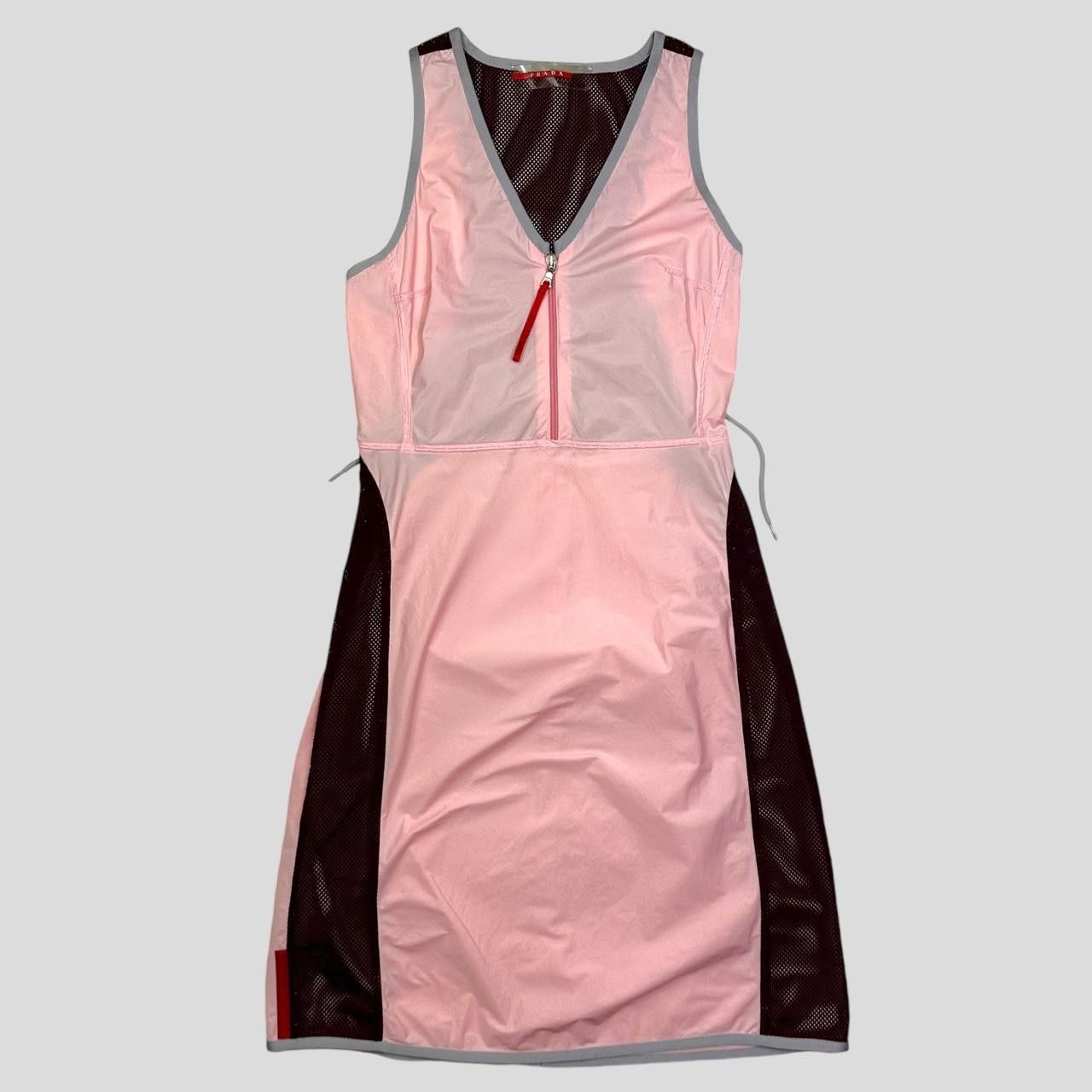 Prada Prada Sport SS00 Nylon Mesh Technical Dress - IT44 Size M / US 6-8 / IT 42-44 - 1 Thumbnail