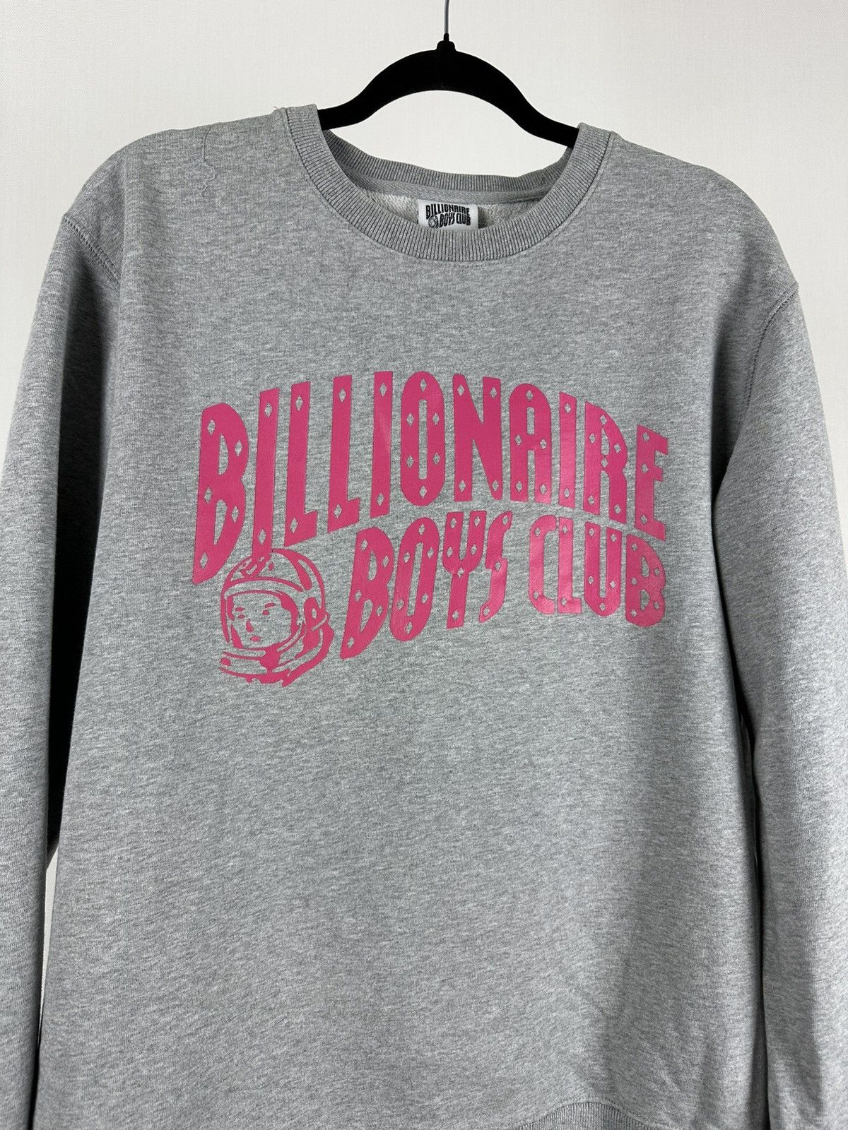Billionaire Boys Club Billionaire Boys Club Crewneck Sweatshirt Gray Pink Logo Size US L / EU 52-54 / 3 - 4 Thumbnail