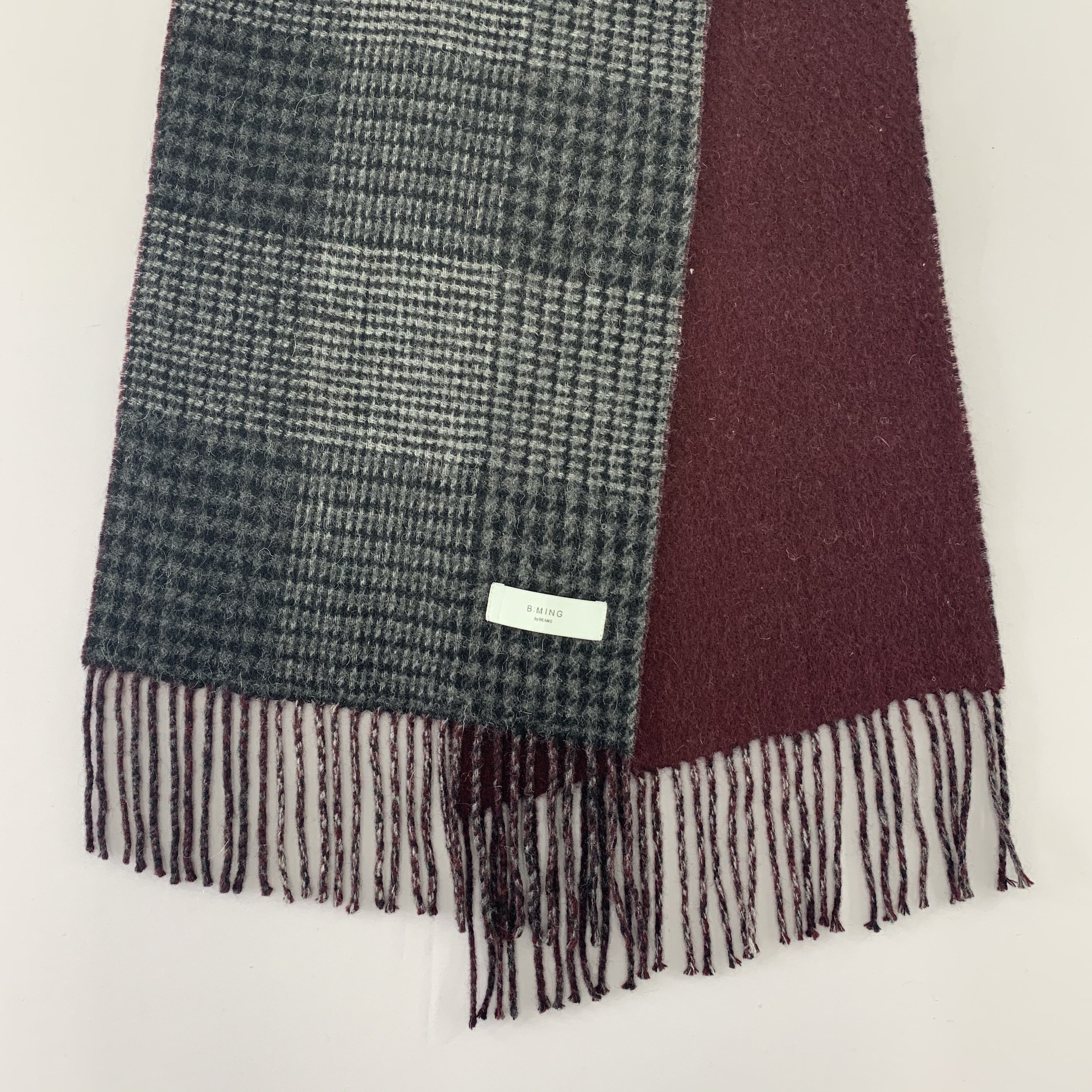 Beams Japan B:Ming Beams Scarf Wool Muffler Neck Wrap BL4338 Size ONE SIZE - 3 Thumbnail