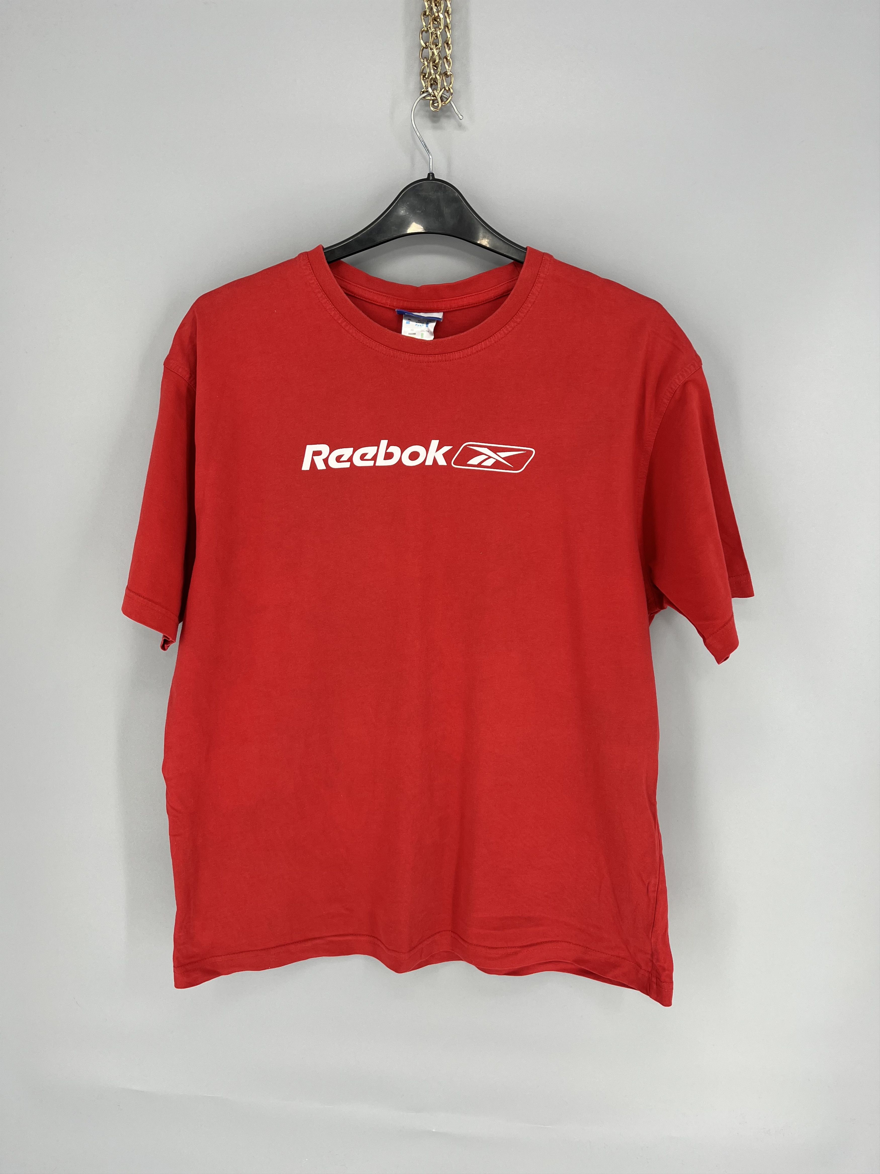 Reebok Reebok Vintage 90s Big Logo T-Shirt Sportwear Style Size US XL / EU 56 / 4 - 1 Thumbnail