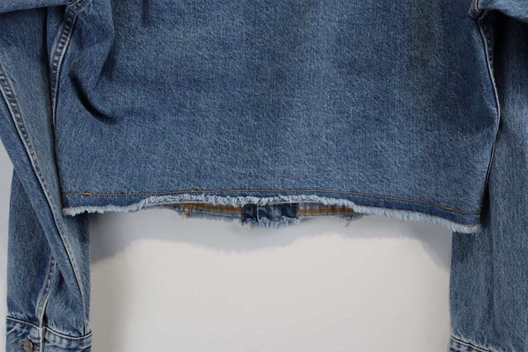 Jacquemus o1rshd1 Denim Jacket in Light Blue Size US S / EU 44-46 / 1 - 8 Thumbnail
