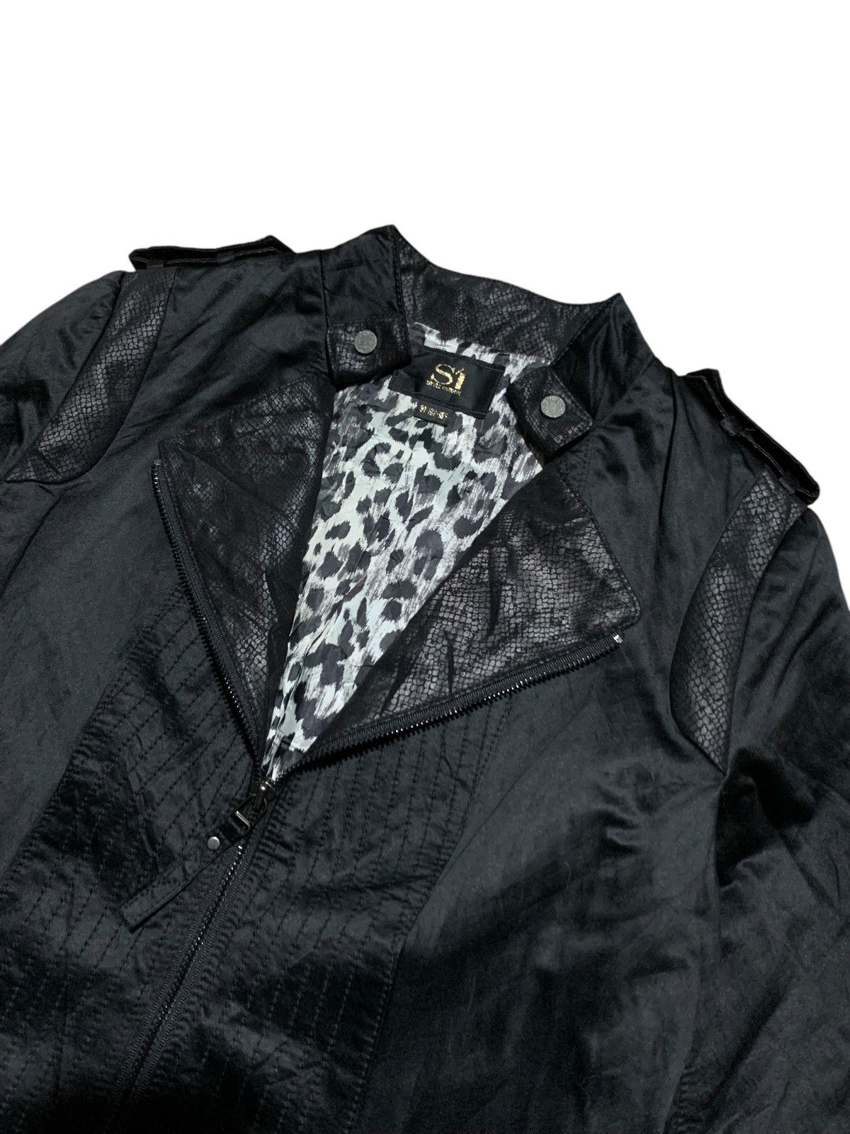 20471120 × Beauty Beast × Japanese Brand 2000s Style Innerve cyber jumpsuit zip biker jacket Size S / US 4 / IT 40 - 4 Thumbnail