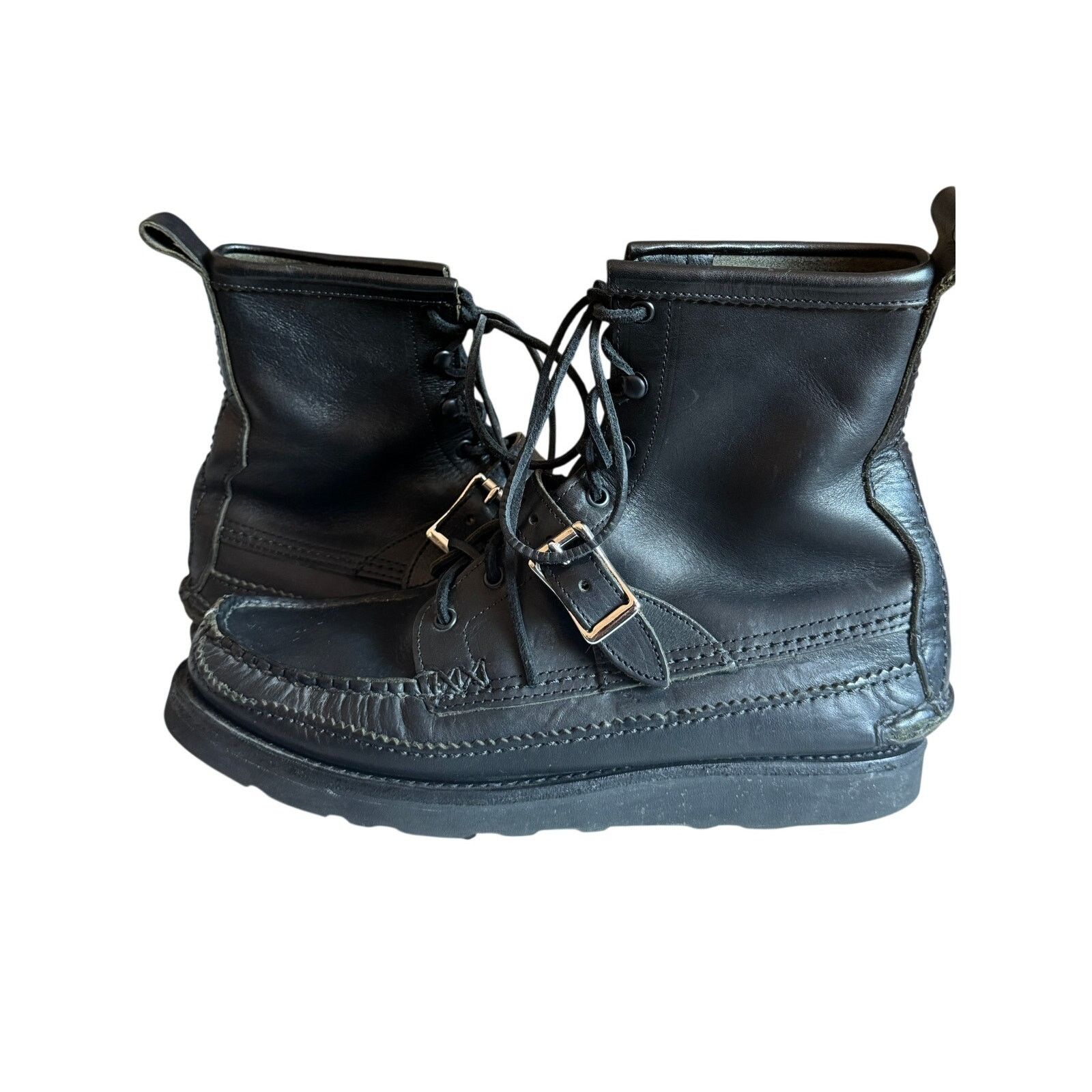 Yuketen YUKETEN Maine Guide DB Truffle Black Boots Black Size US 11 / EU 44 - 4 Thumbnail