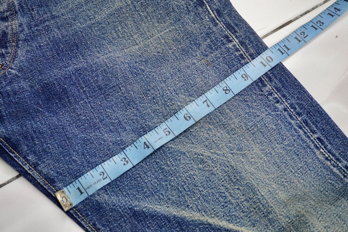 Denime × Japanese Brand × Vintage Vintage DENIME selvedge distressed jeans japanese brand Size US 30 / EU 46 - 21 Thumbnail