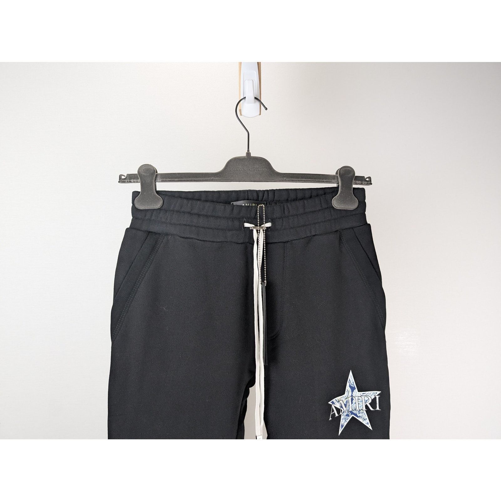 Amiri o1rshd1 Paisley Star Sweatpants in Black Size US 30 / EU 46 - 2 Thumbnail