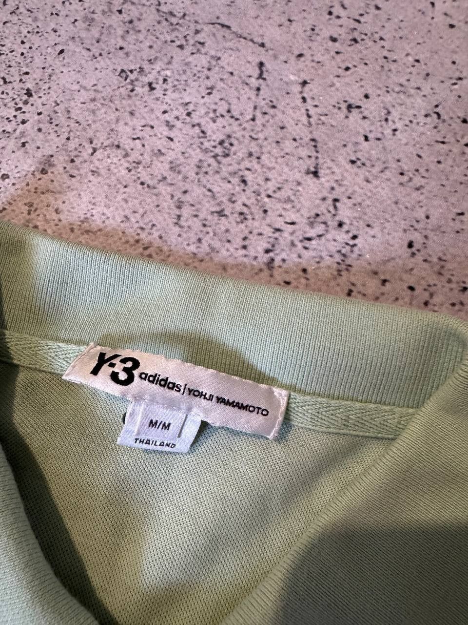 Yohji Yamamoto Y-3 Yohji Yamamoto x Adidas Men's Polo Size M Green Size US M / EU 48-50 / 2 - 6 Thumbnail