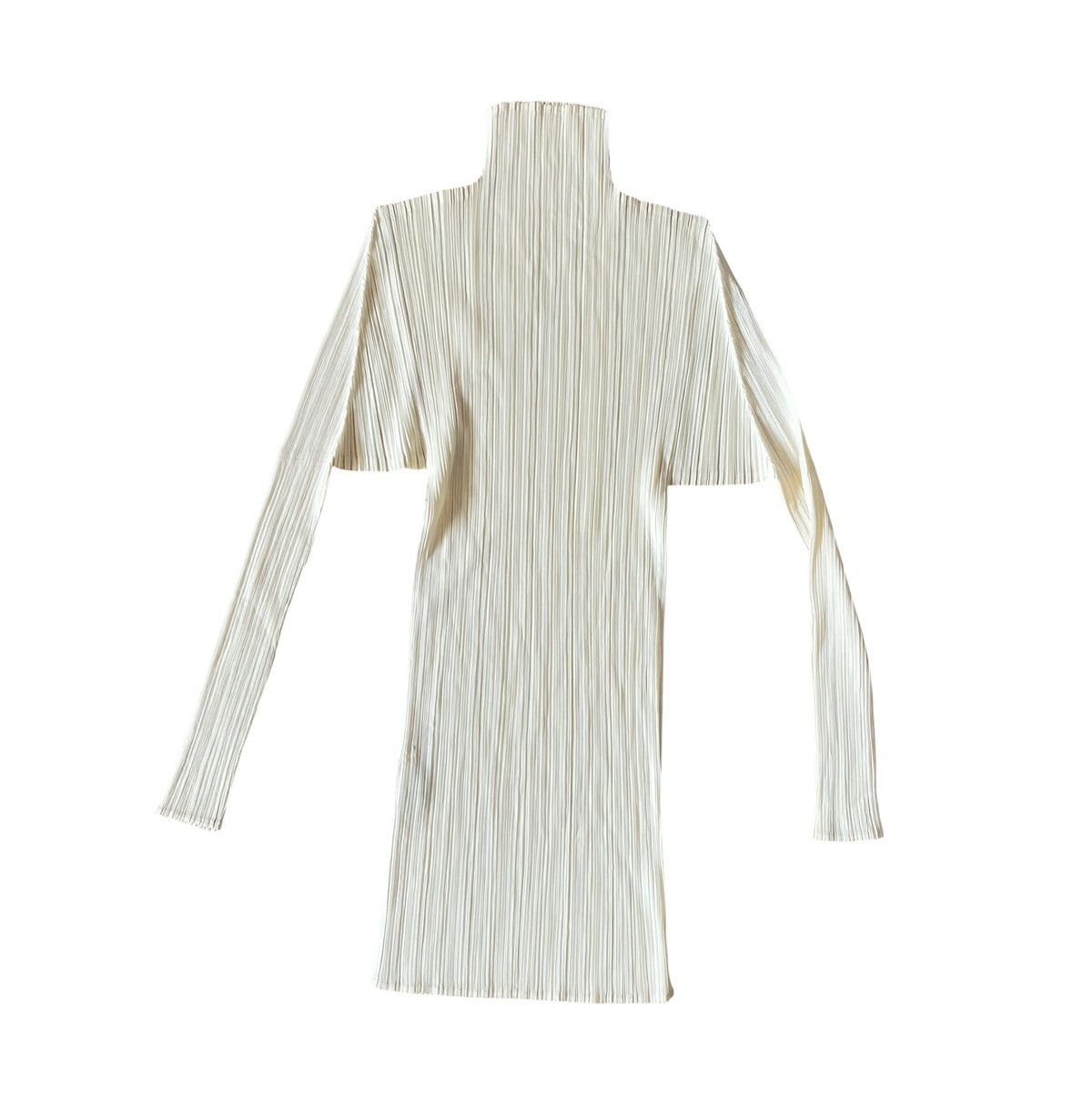 Pleats Please Issey Miyake Vintage Issey miyake pleats please cream turtleneck Size S / US 4 / IT 40 - 6 Thumbnail