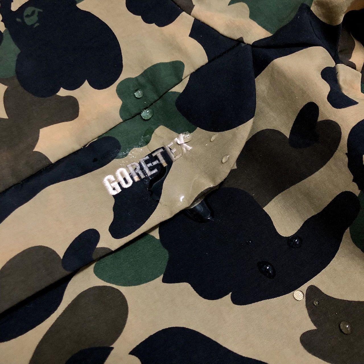 Bape × Goretex BAPE X Gore-tex 90s Half zip camo jacket Size US M / EU 48-50 / 2 - 4 Thumbnail