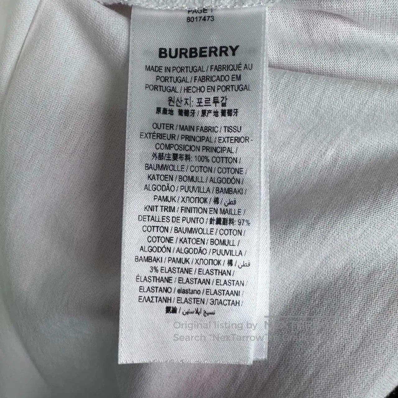 Burberry white burberry classic tb short sleeve XXS. Size XXS / US 00 / IT 34 - 4 Thumbnail