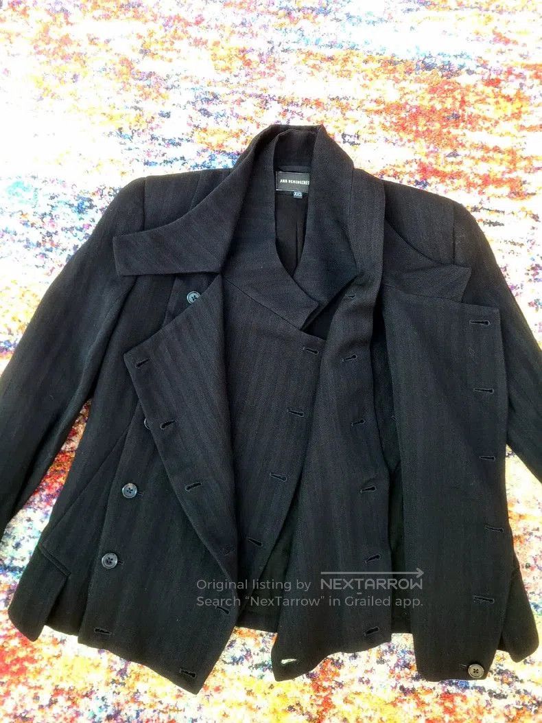 Ann Demeulemeester Ann Demeulemeester Men's Deconstructed Coat. Size M / US 6-8 / IT 42-44 - 7 Thumbnail