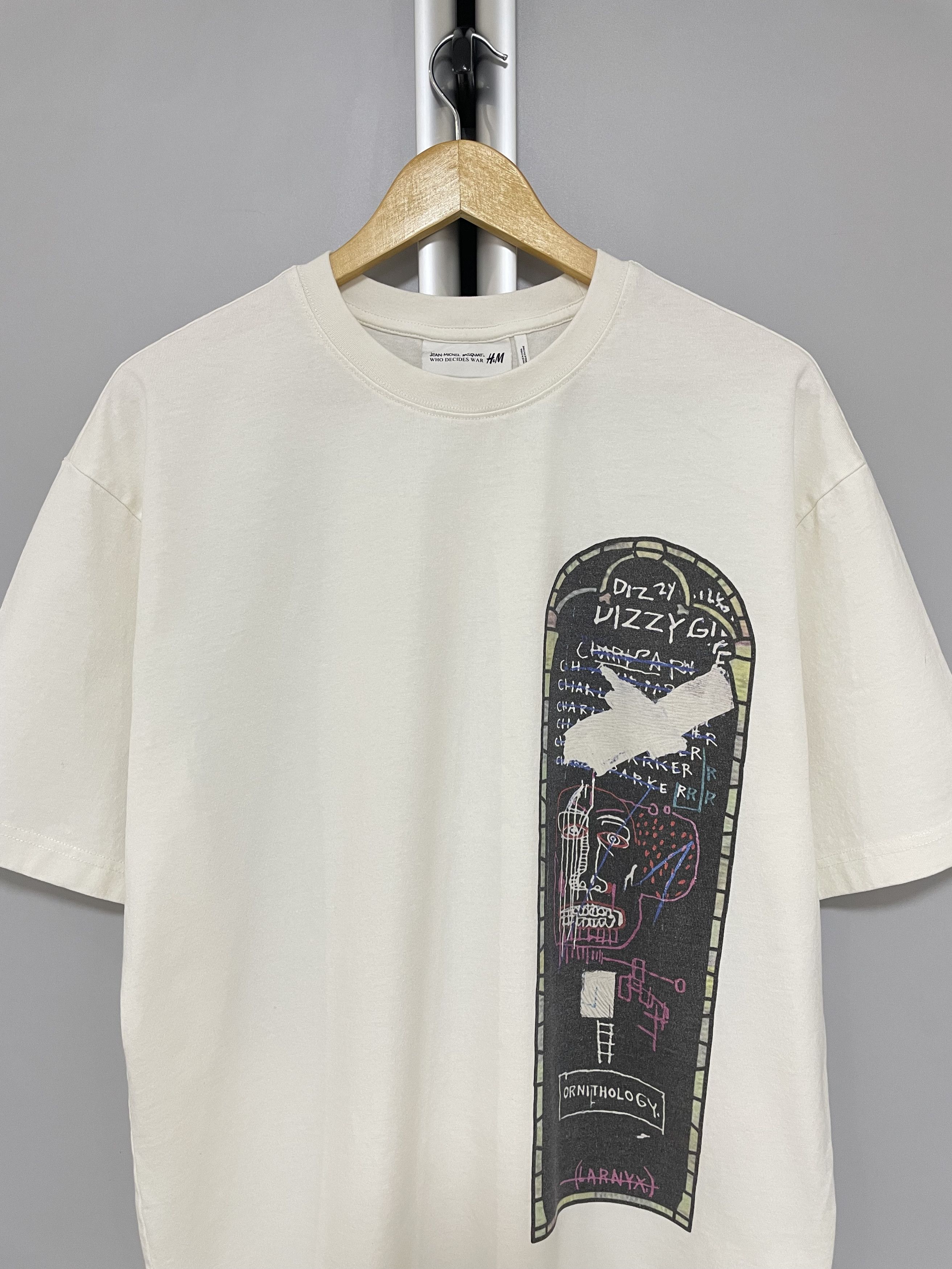 H&M × Jean-Michel Basquiat × Who Decides War Jean-Michel Basquiat x Who Decides War x H&M T-Shirt Tee Size US M / EU 48-50 / 2 - 7 Thumbnail