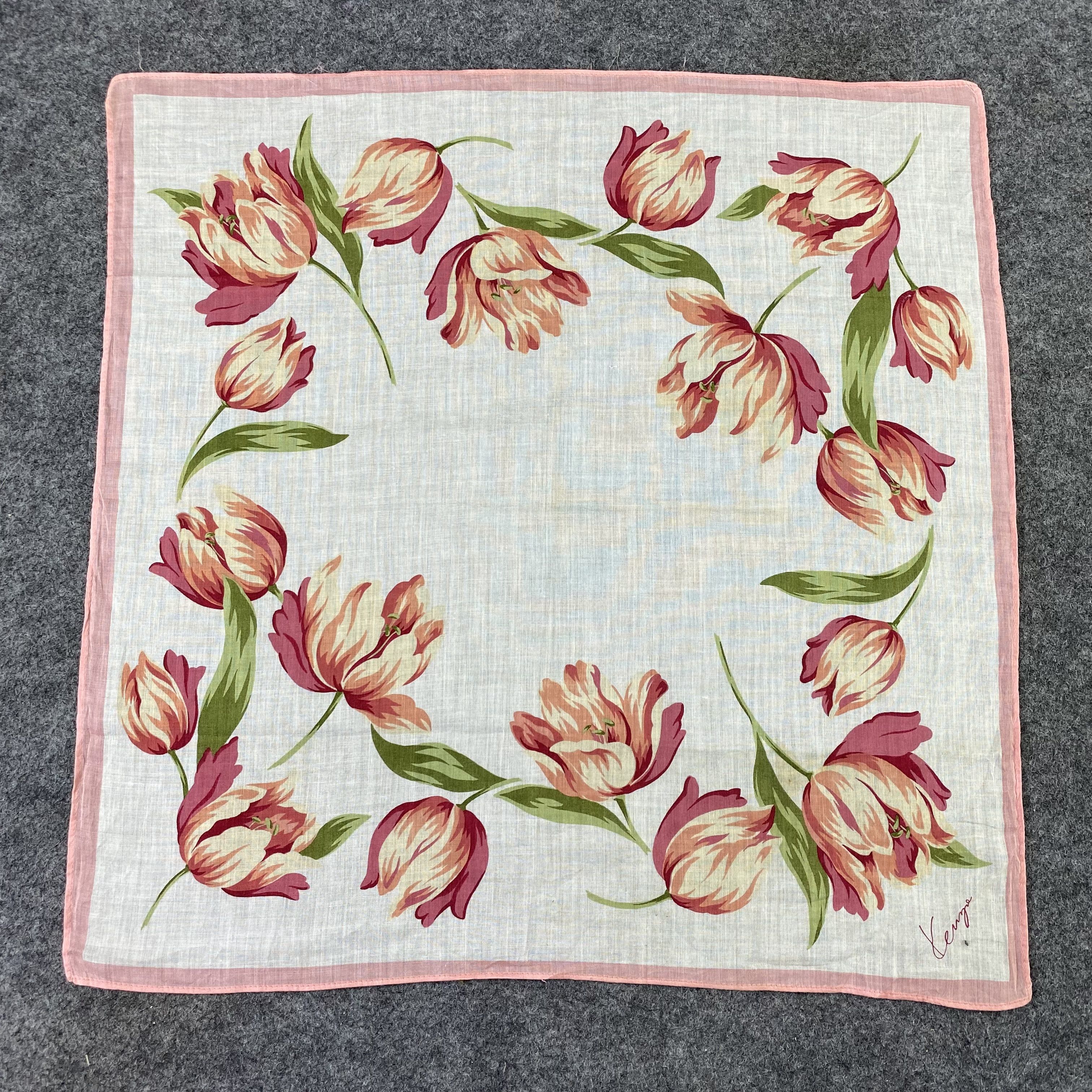 Kenzo Kenzo Handkerchief / Bandana / Neckerchief-B502 Size ONE SIZE - 3 Thumbnail