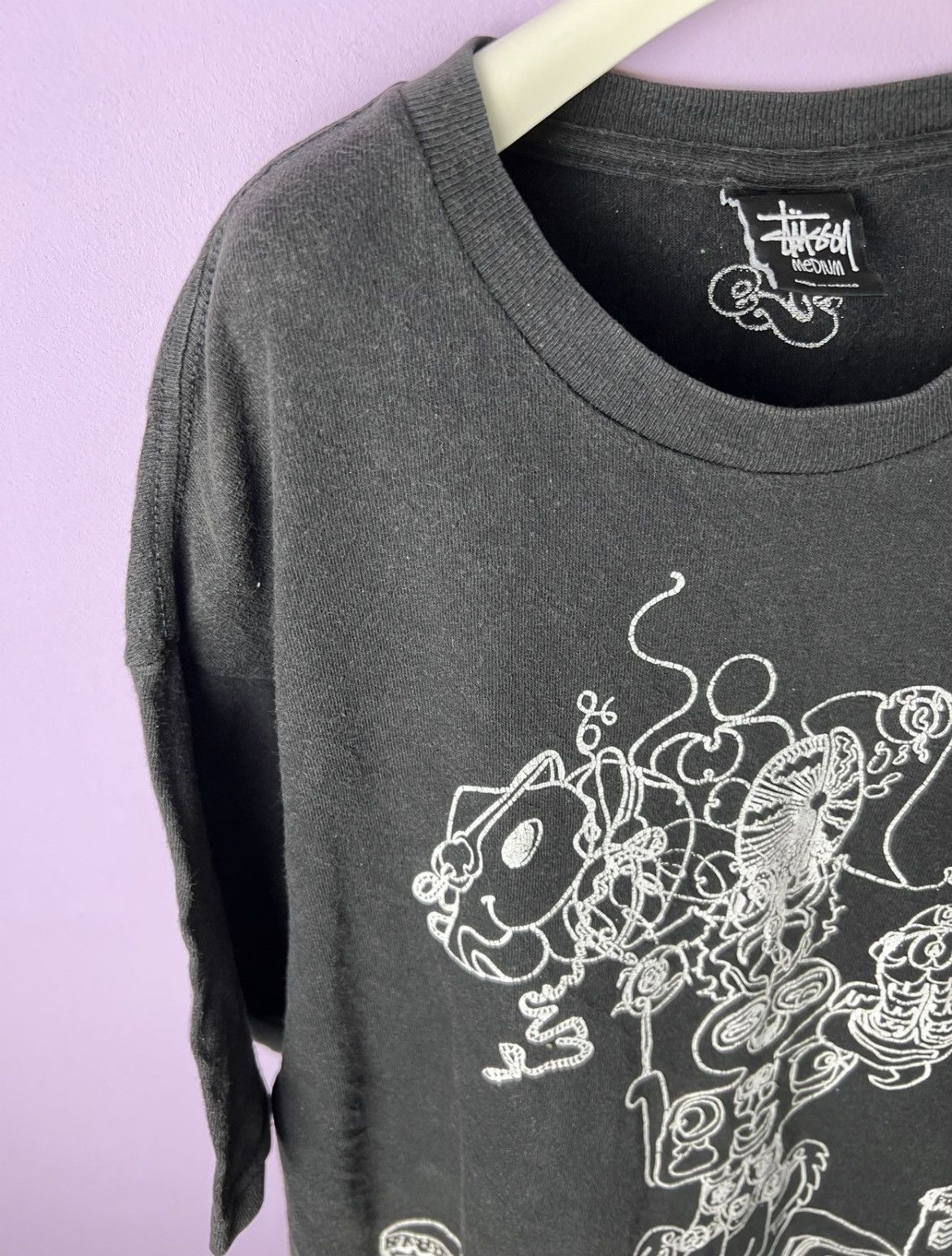 Stussy 🔥Vintage Stussy Big Printed Tees Size US M / EU 48-50 / 2 - 9 Thumbnail