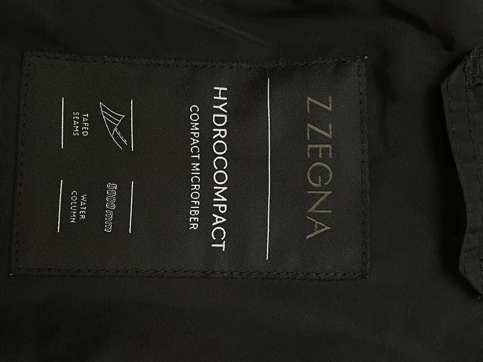 Ermenegildo Zegna Zegna FW Tech Shell Jacket Black M W/P Windproof Thermore Size US M / EU 48-50 / 2 - 3 Thumbnail
