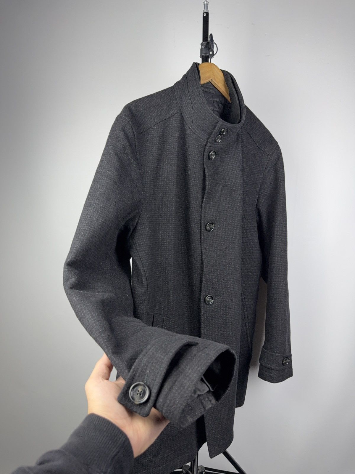 Hugo Boss Designer 00s Hugo Boss Archive Retro Luxury Hevy coat jacket Size US XL / EU 56 / 4 - 6 Thumbnail
