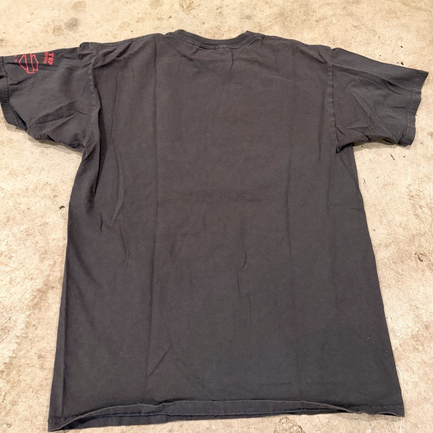 Harley Davidson Harley-Davidson Mens M Rolling Stones Stacked Short Sleeve CrewNeck Tee Gray T-Shirt Size US 31 - 2 Thumbnail