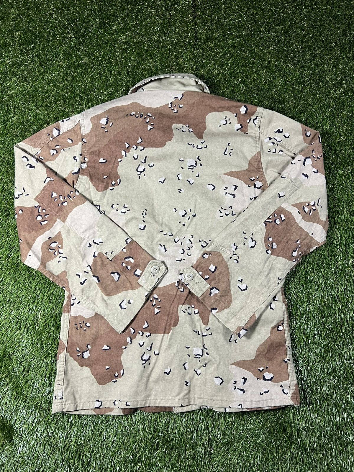 Vintage Vintage 90s Desert Camo Essential Fall War Military Jacket Size US M / EU 48-50 / 2 - 4 Thumbnail
