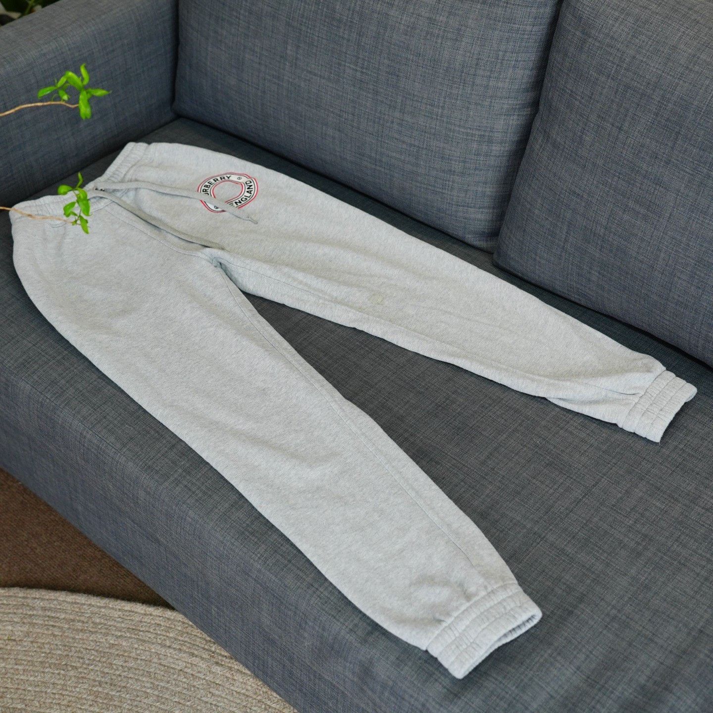 Burberry Burberry Retro Gray Sweatpants 24 Women Size 24" / US 00 / IT 34 - 1 Thumbnail