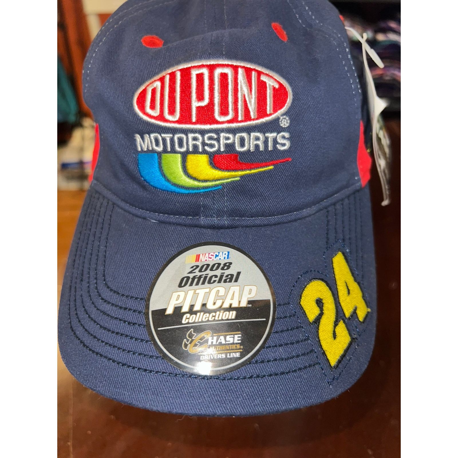 Chase Authentics Jeff Gordon Hat Official Pitcap Collection Drivers Cap NWT Size ONE SIZE - 2 Thumbnail