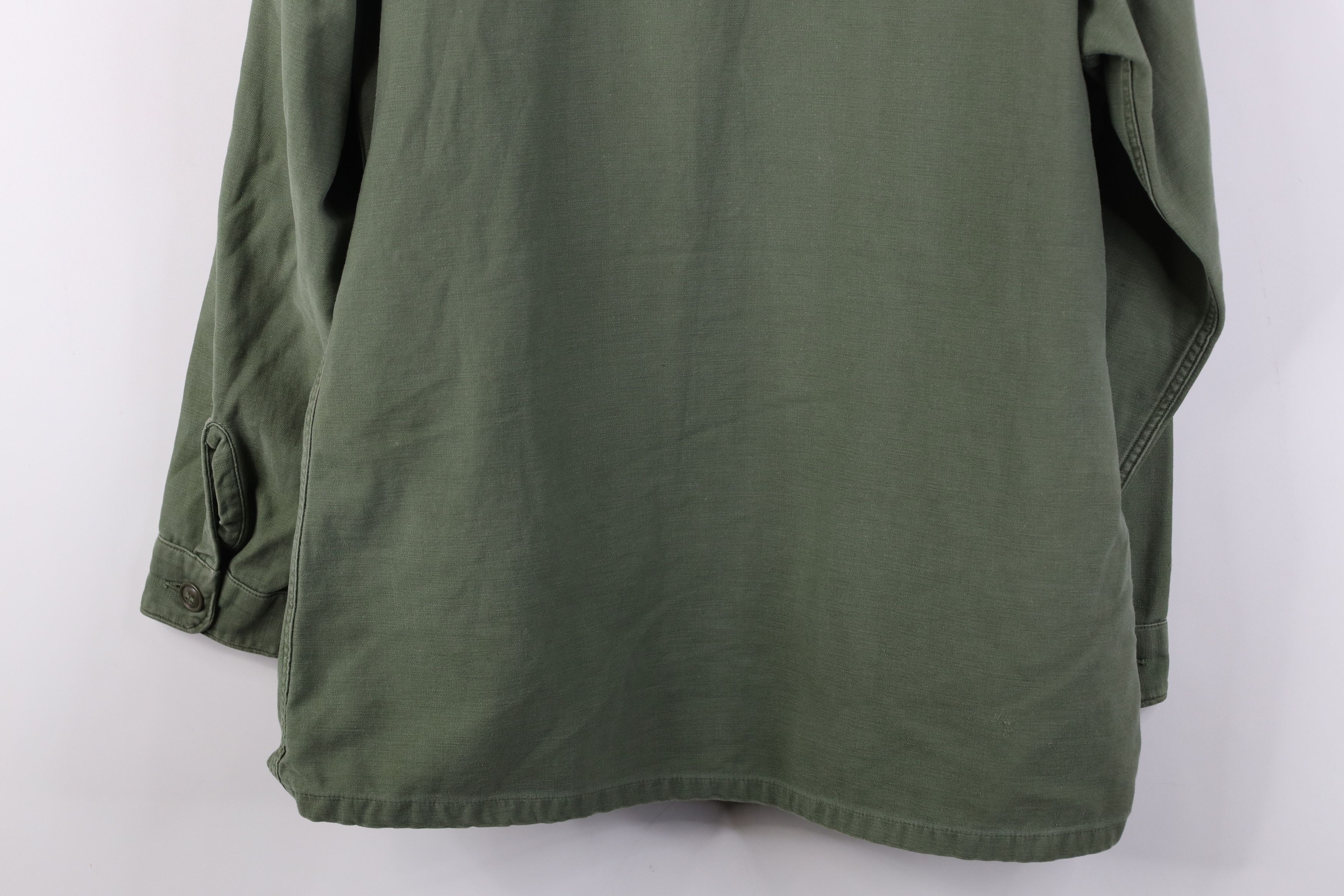 Vintage Vintage 60s 70s Vietnam War USGI Field Army Button Shirt USA Size US M / EU 48-50 / 2 - 16 Thumbnail