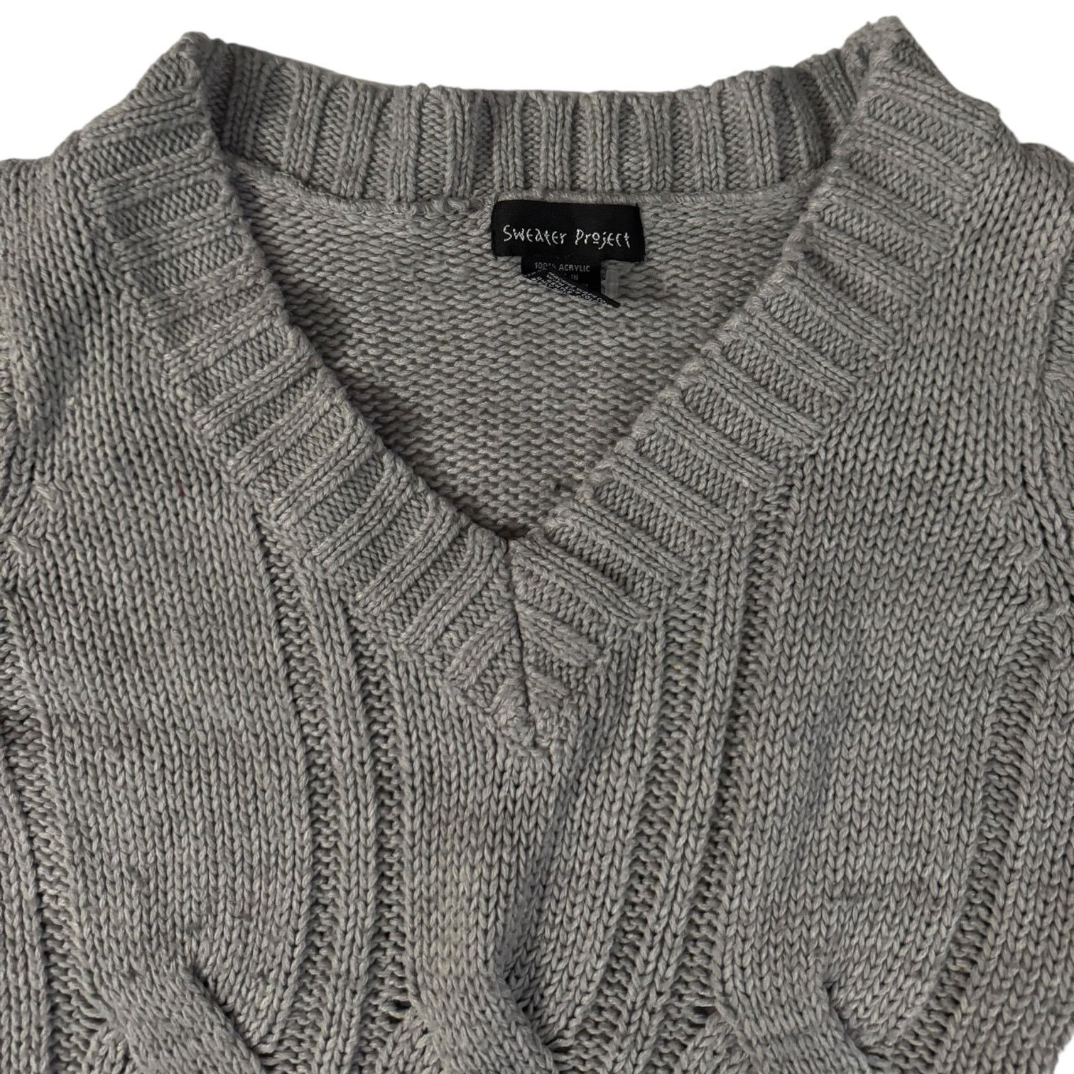 Other Sweater Project Women’s Light Gray Sweater Dress – Small Size S / US 4 / IT 40 - 2 Thumbnail