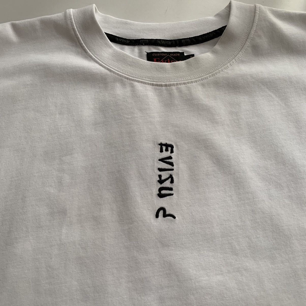Evisu Evisu Big Logo Samurai Japan T Shirt Tee Oversized Size US S / EU 44-46 / 1 - 9 Thumbnail