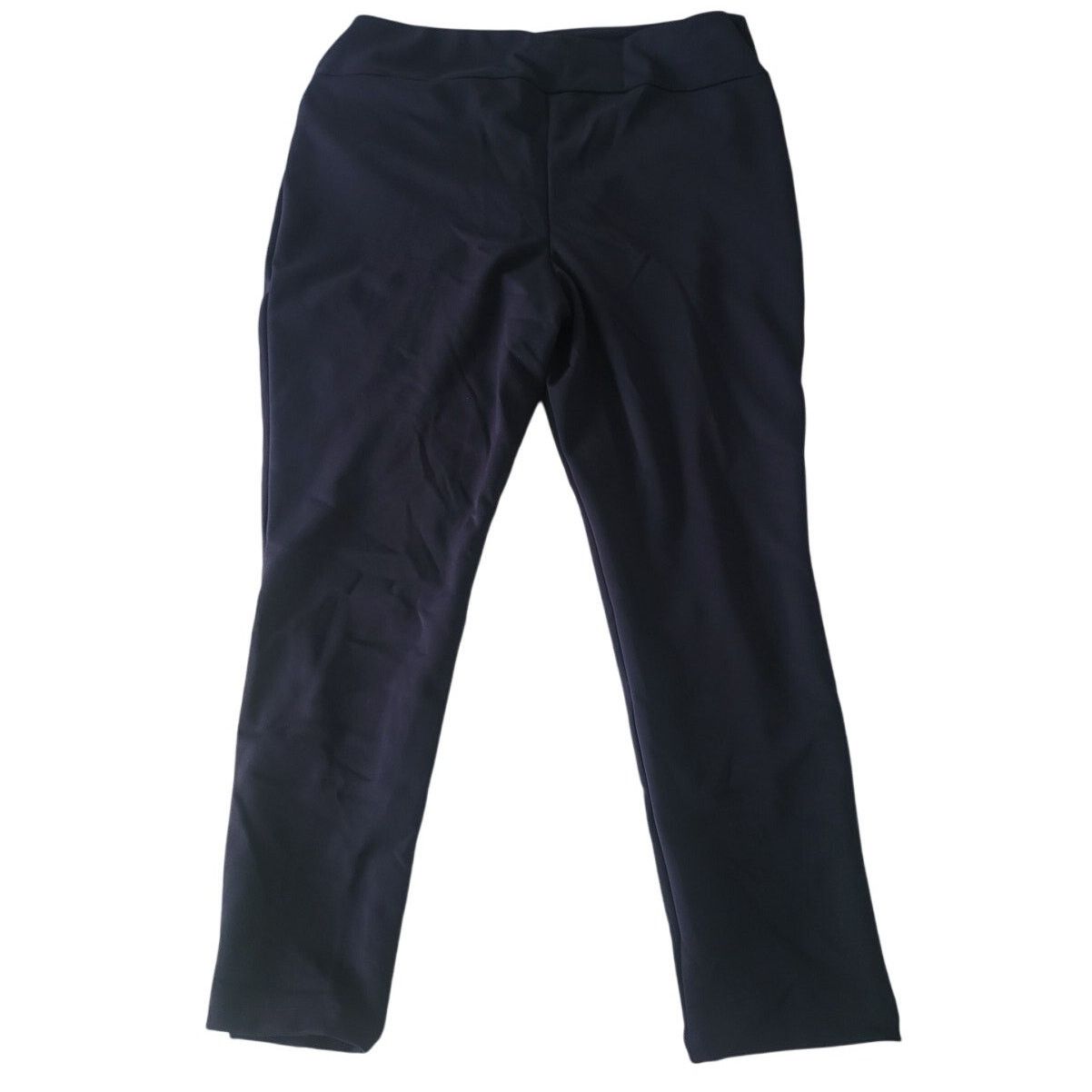 Express Express Navy Skinny Super High Rise Casual Dress Pants - XL Size 40" / US 18 - 2 Thumbnail