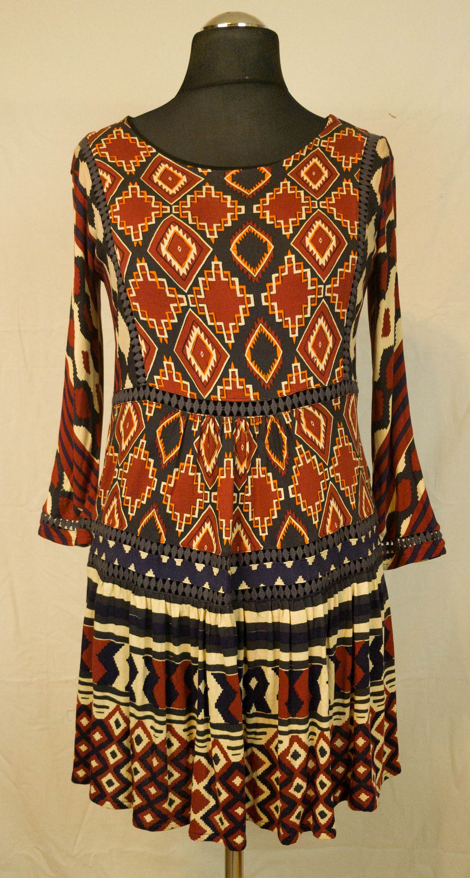 Desigual Desigual womens dress 3/4 sleeve size M (label S) Size M / US 6-8 / IT 42-44 - 1 Thumbnail