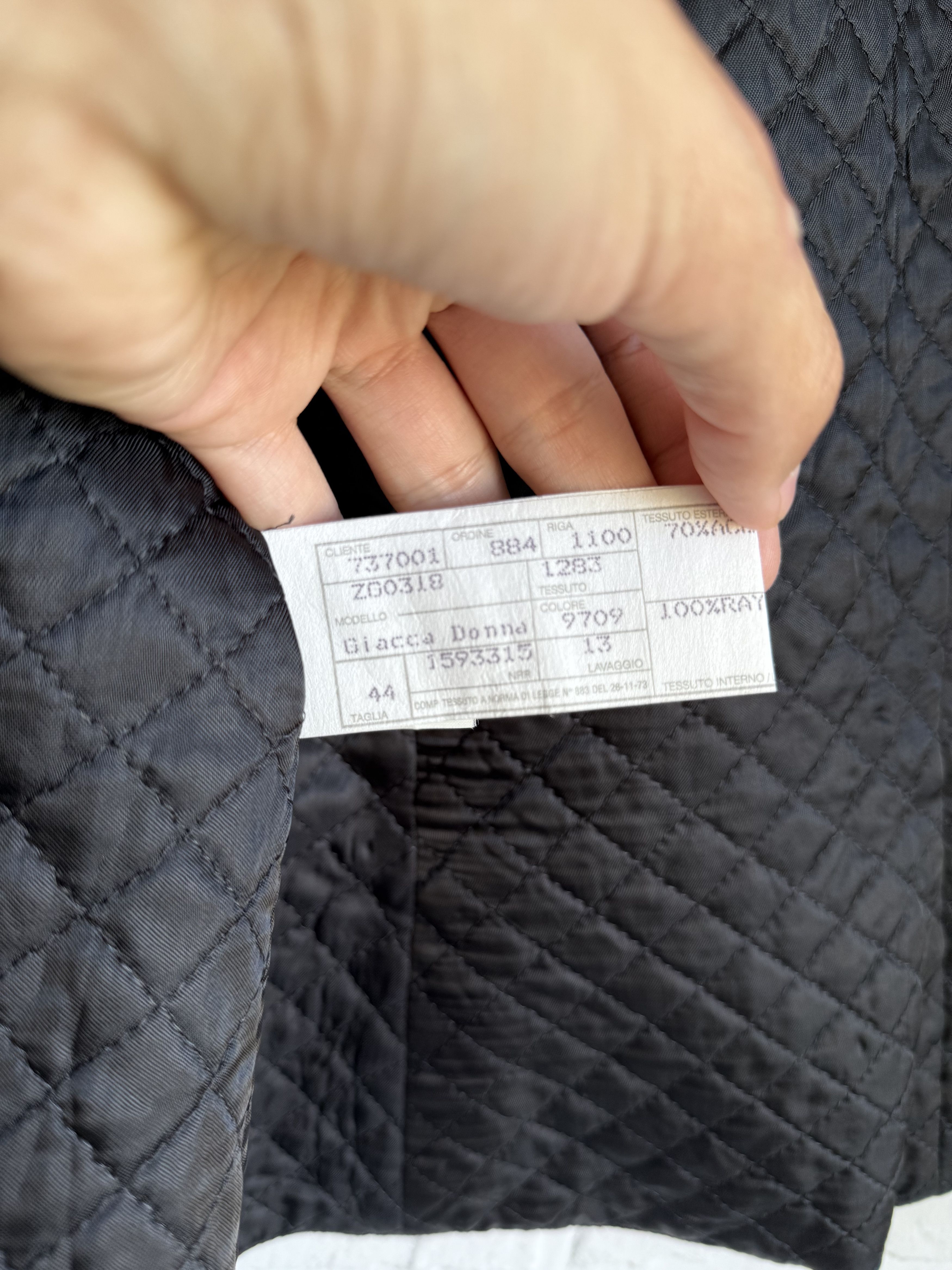 Emporio Armani Vintage 90s Emporio Armani black blazer jacket Size M / US 6-8 / IT 42-44 - 5 Thumbnail