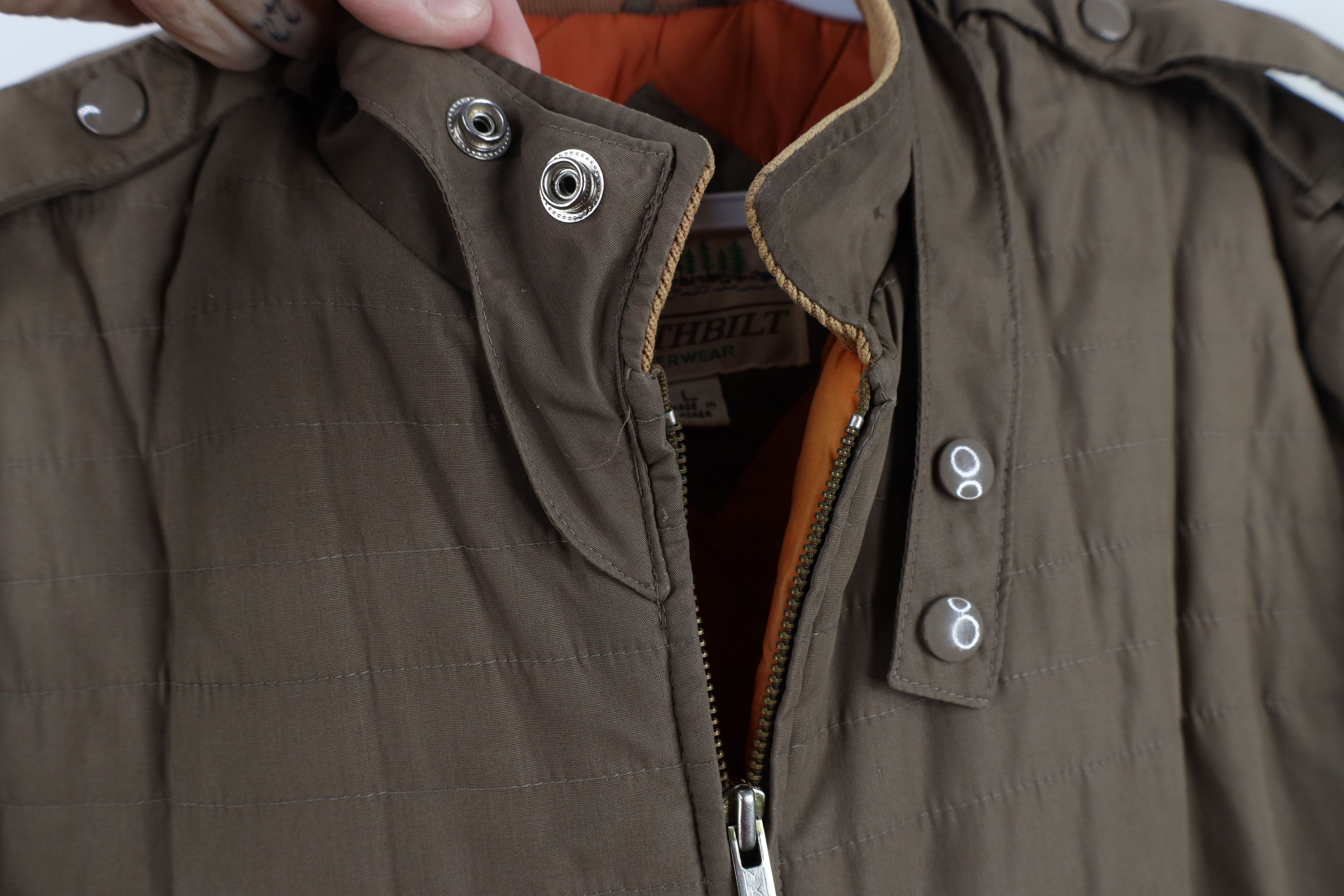 Vintage Vintage 70s Streetwear Cafe Racer Puffer Bomber Jacket Size US L / EU 52-54 / 3 - 4 Thumbnail