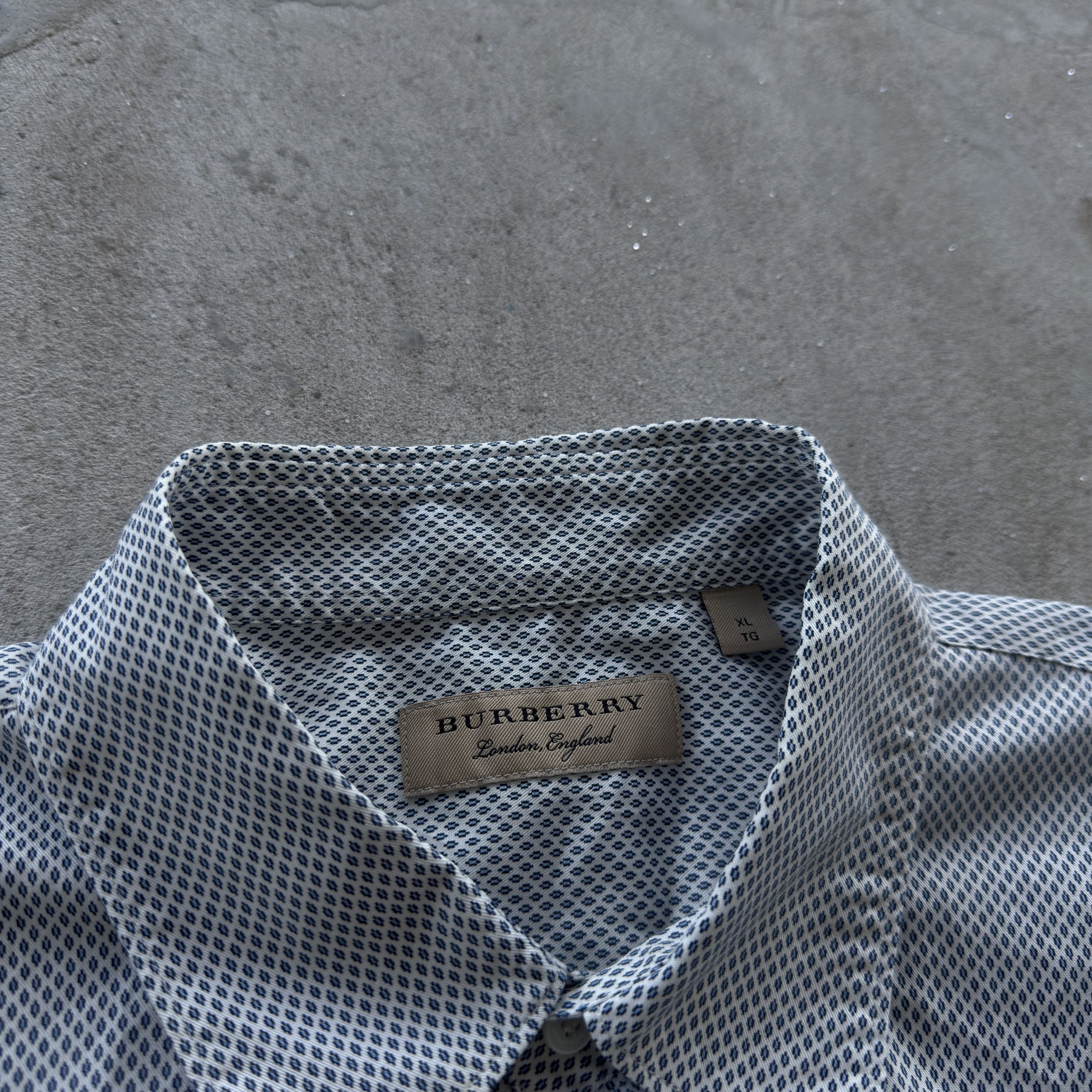 Burberry Vintage 90s Burberry Preppy Button Ups Shirt Size US XL / EU 56 / 4 - 5 Thumbnail