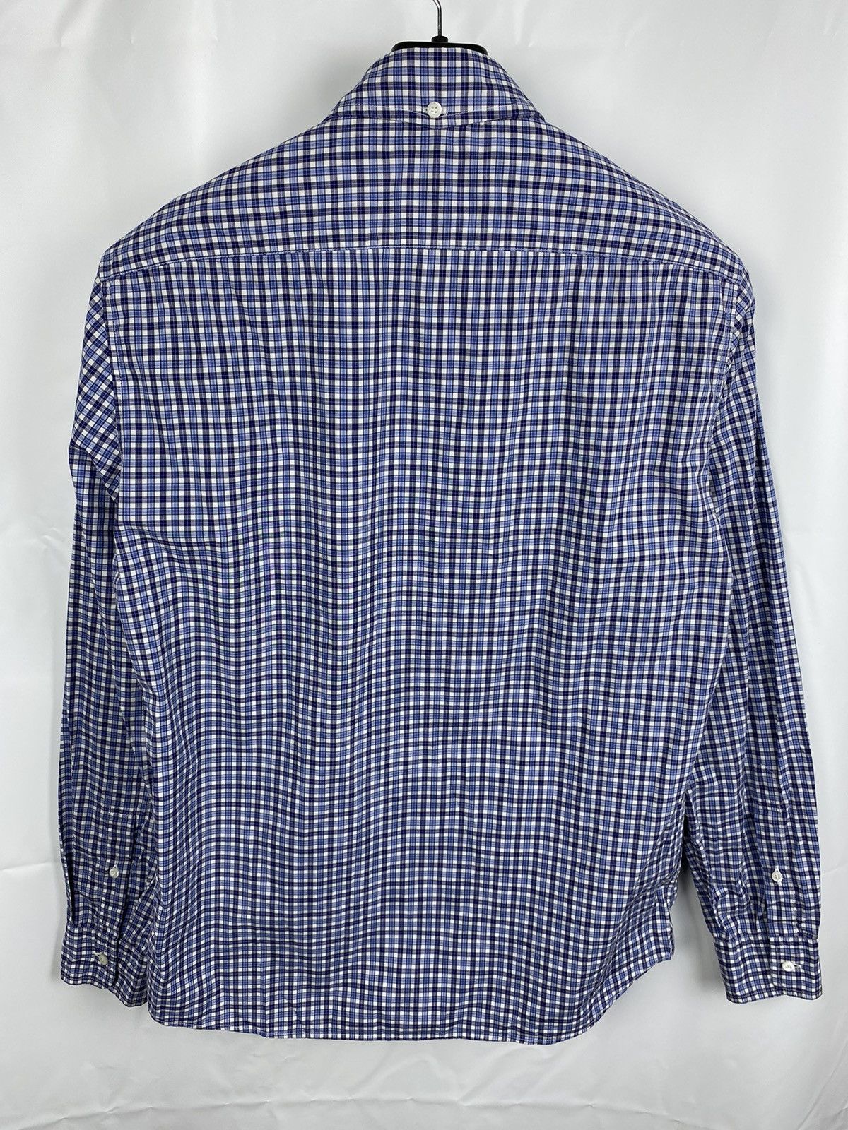 Brunello Cucinelli Brunello Cucinelli Men Leisure Fit Plaid Print Shirt size M Size US M / EU 48-50 / 2 - 5 Thumbnail