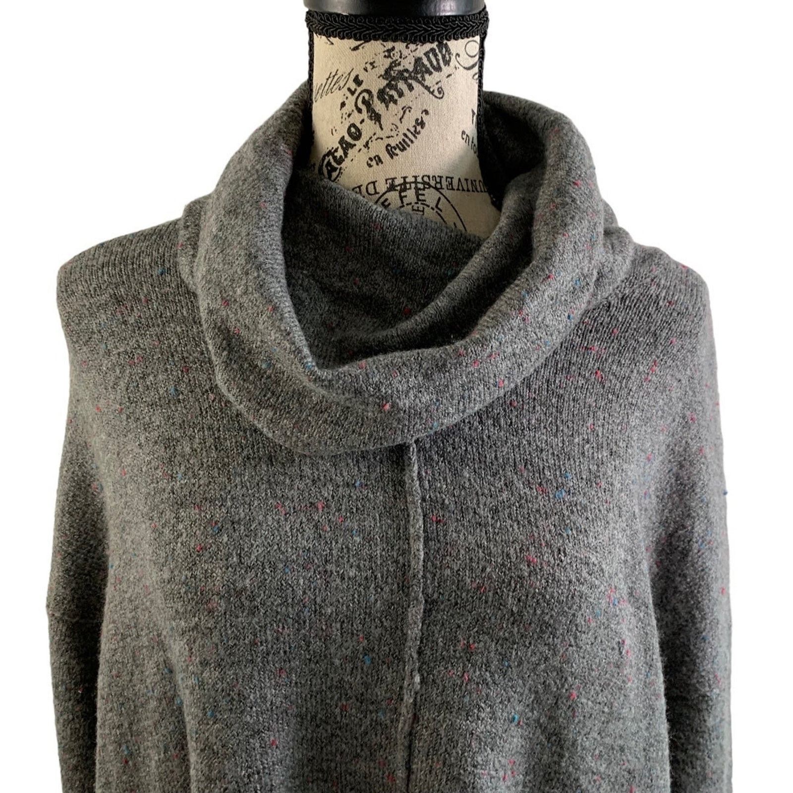 Liz Claiborne Liz Claiborne Cowl Neck Sweater Dress Women's Large NEW Size L / US 10 / IT 46 - 2 Thumbnail