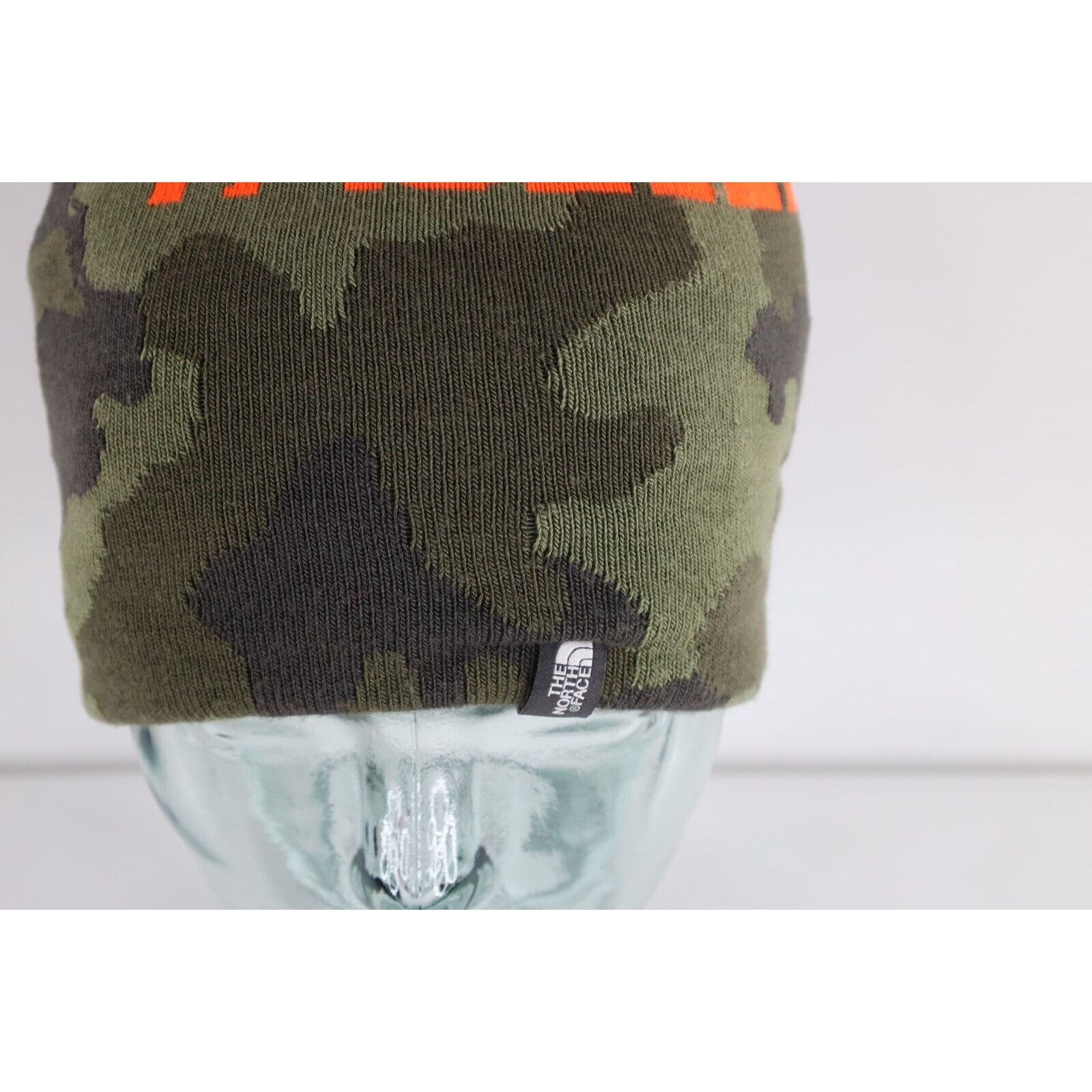 The North Face × Vintage Vintage The North Face Big Logo Camouflage Beanie Hat Size ONE SIZE - 2 Thumbnail